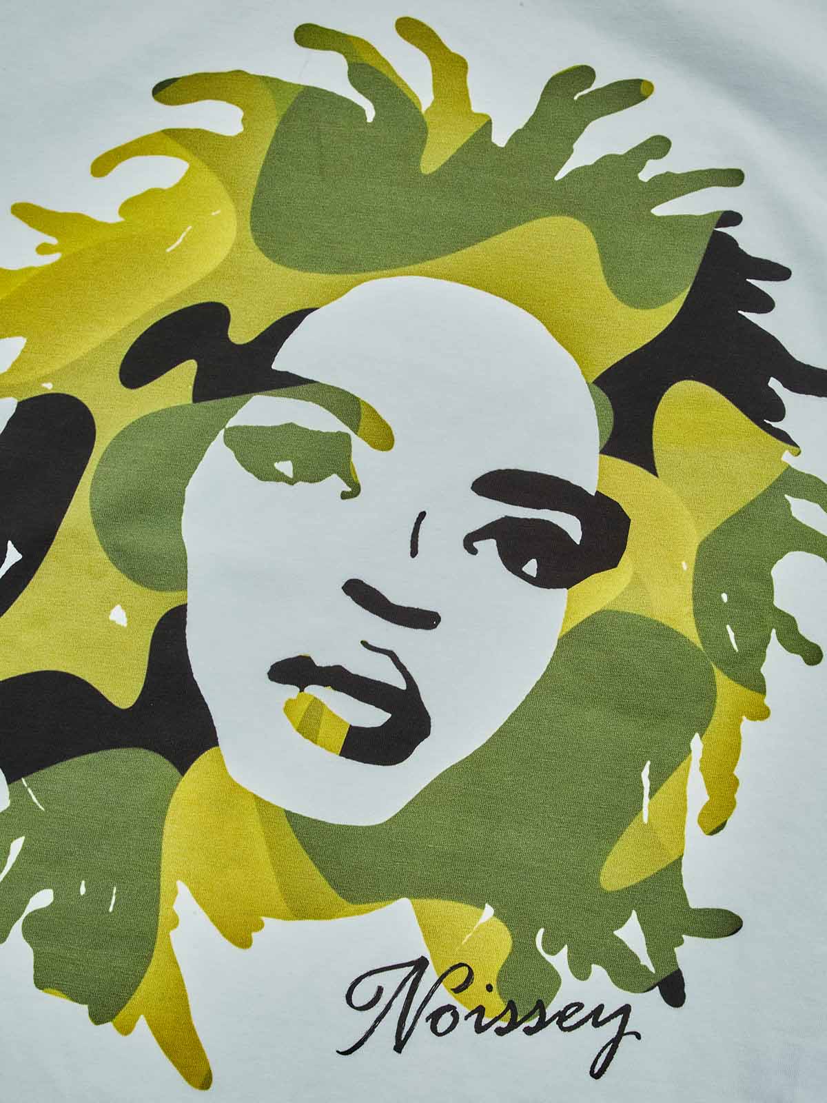 Celebrity Green Camouflage Art Print T-shirt