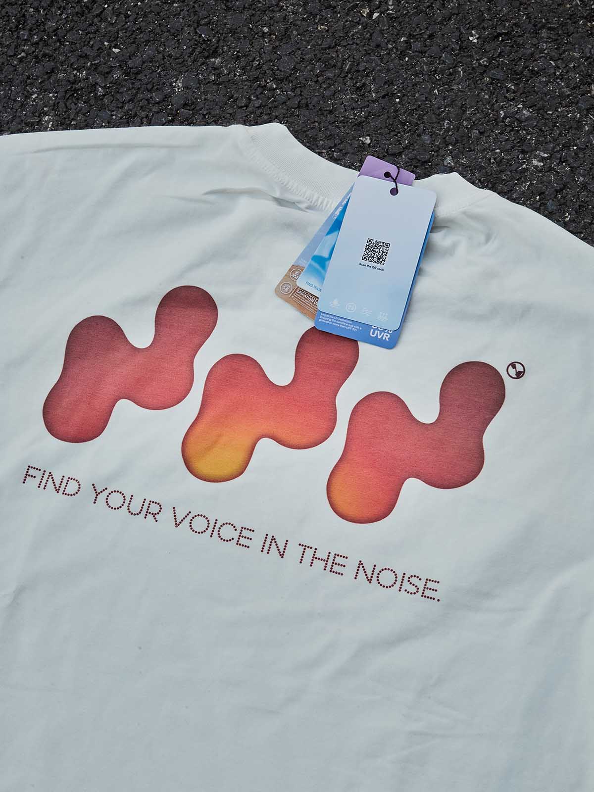 Melting Form Voice-Seek Short Sleeve Tee