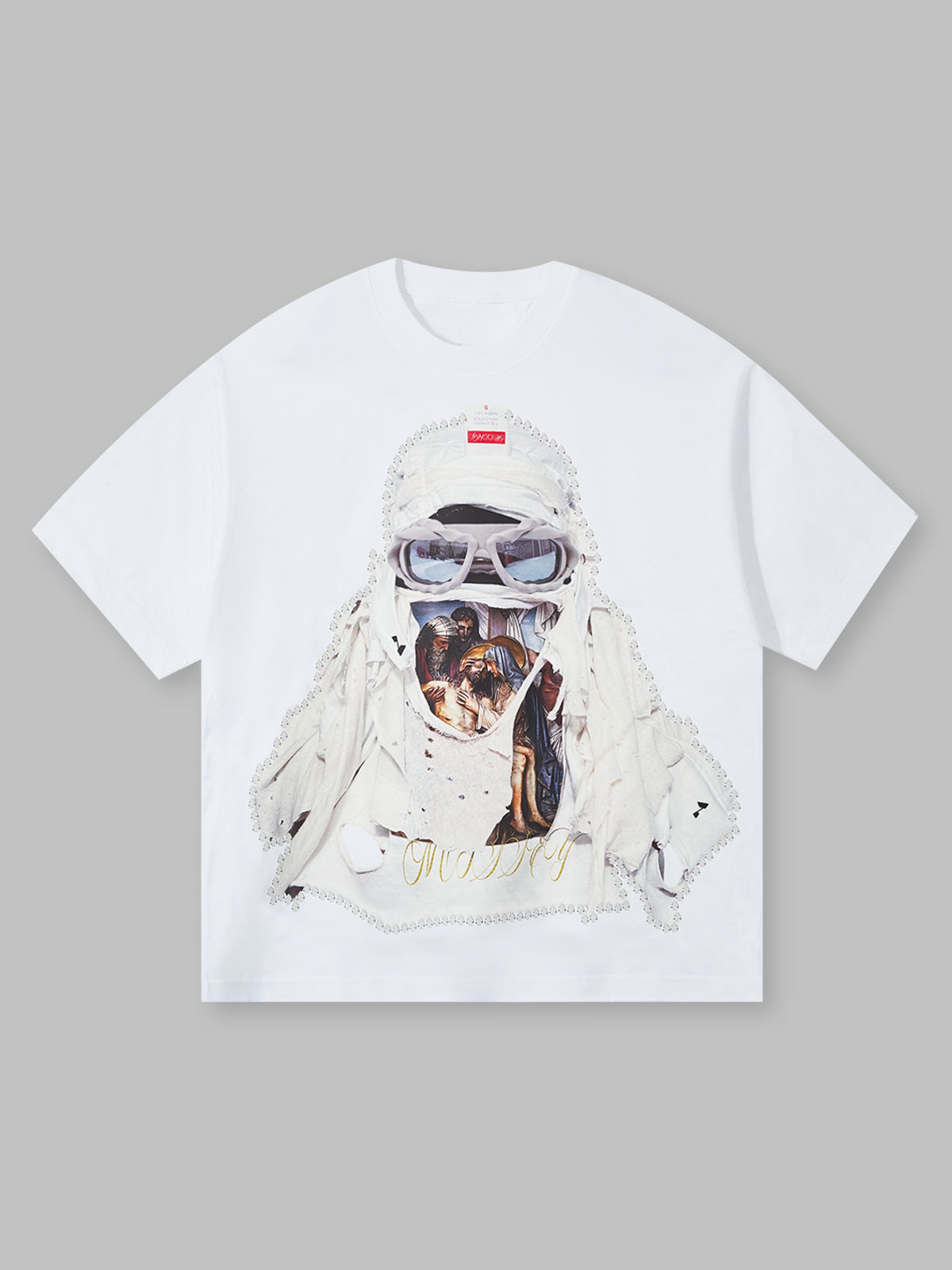 BOUNCE BACK©  Bible Story Collage Face Mask T-shirt