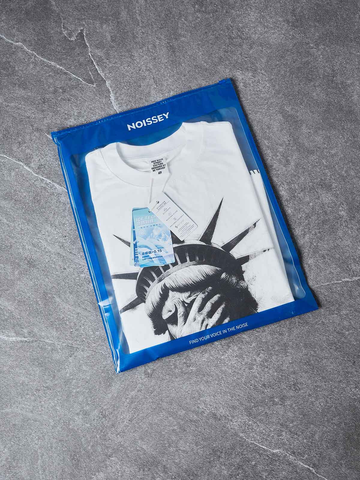 Silent Goddess Black and White Graffiti Art Print T-shirt