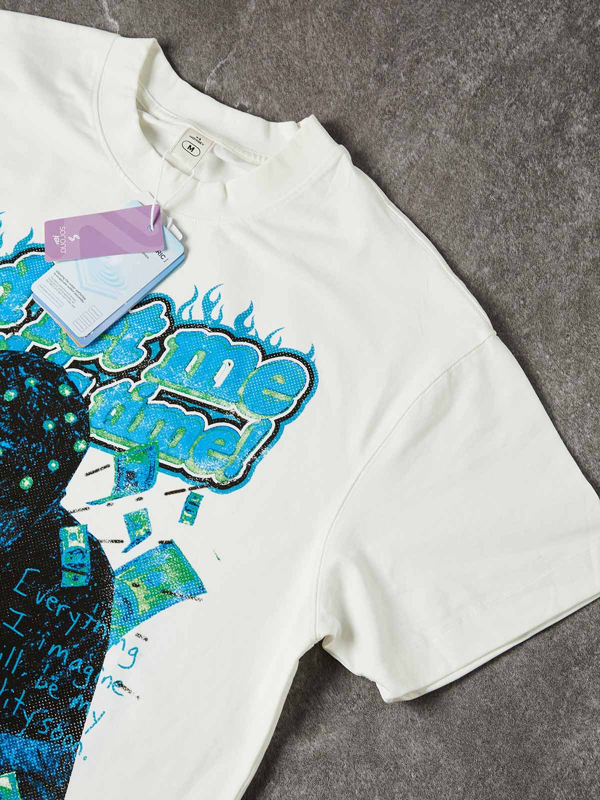 NOISSEY "GOD LET ME WIN" GRAFFITI TEE - SPIRITUAL STREETWEAR ART