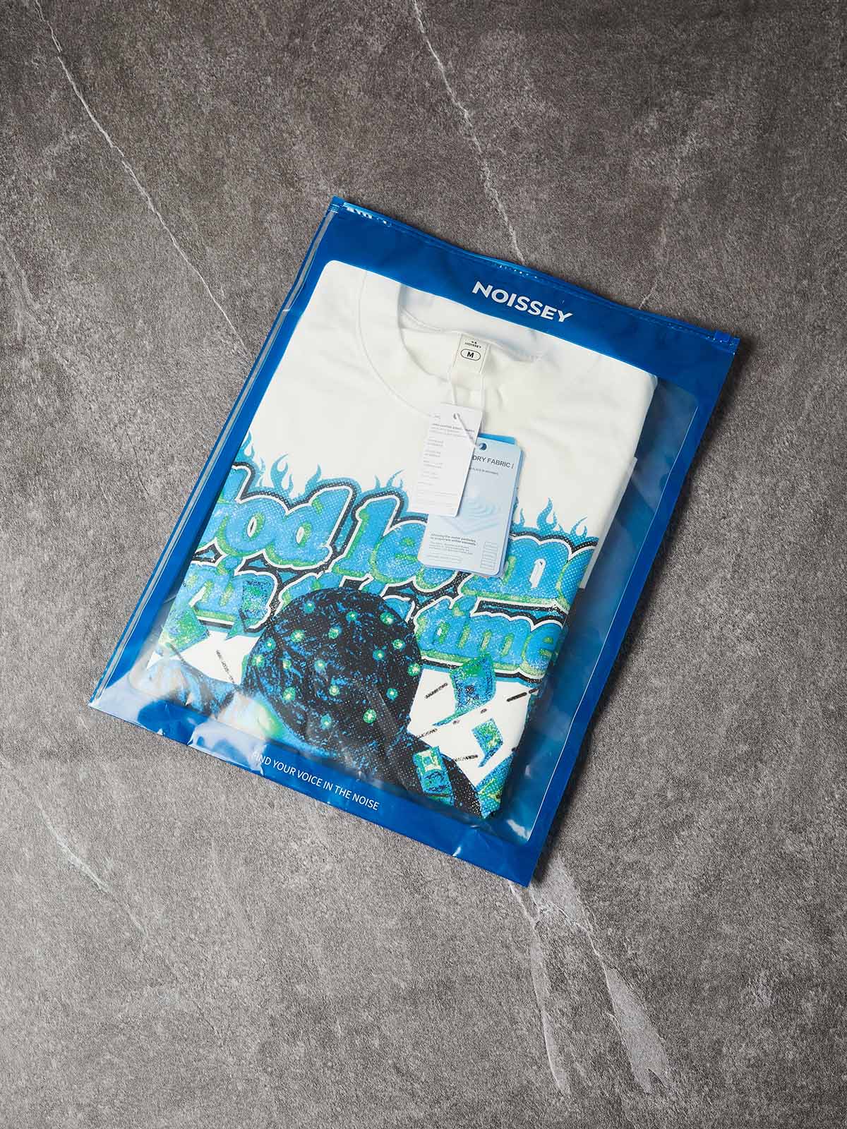 NOISSEY "GOD LET ME WIN" GRAFFITI TEE - SPIRITUAL STREETWEAR ART