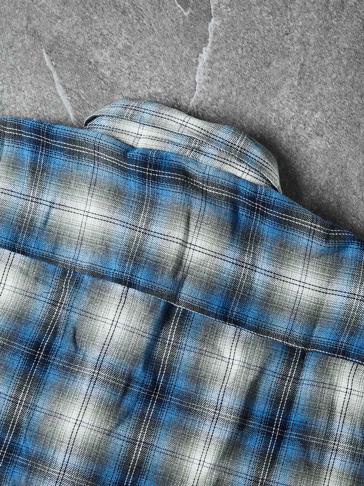 NOISSEY WILD HEART - BEAST & SILHOUETTE CHECK SHIRT