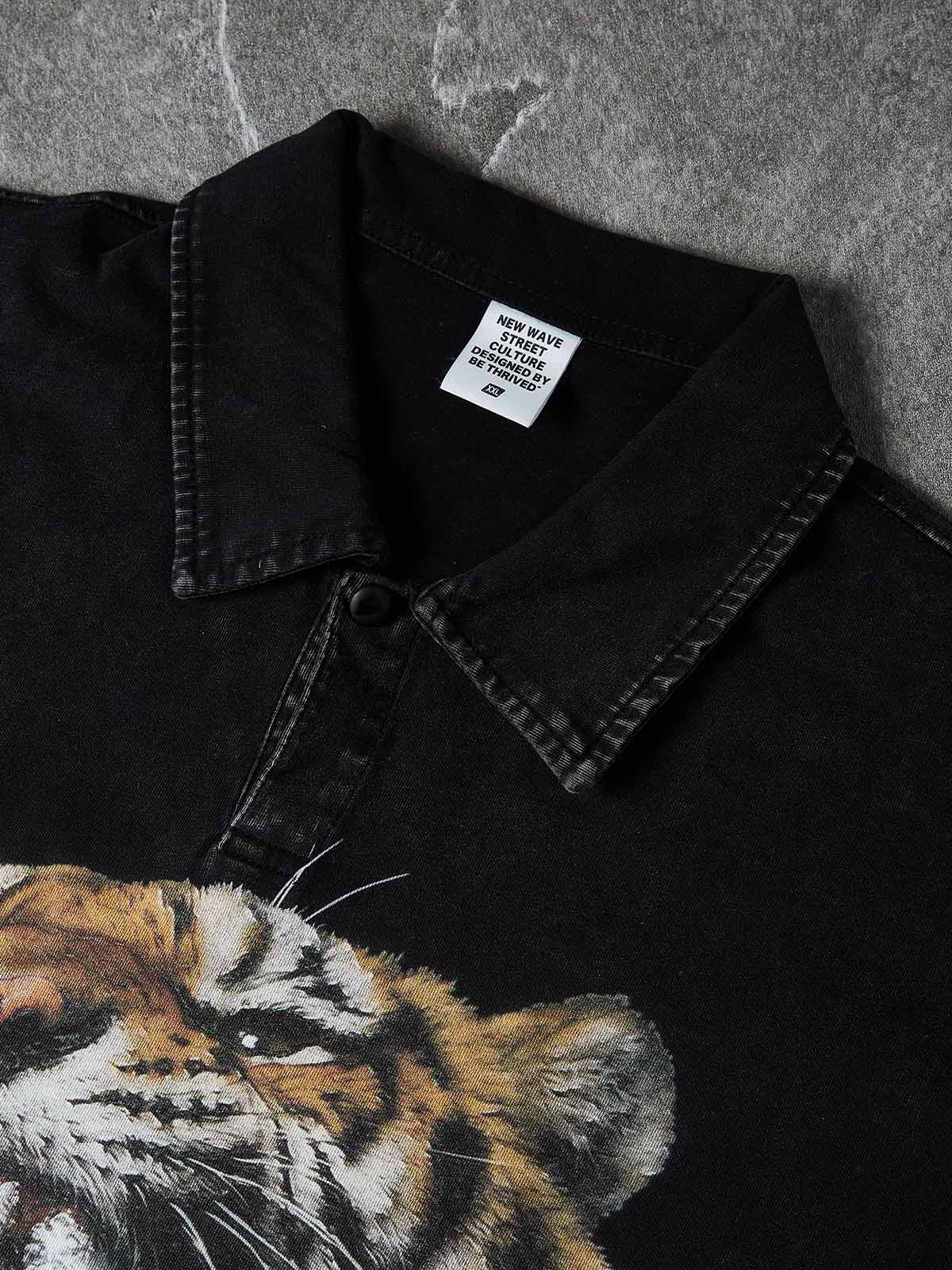 NOISSEY APEX TIGER - ICED OUT CASH BITE ART SHIRT