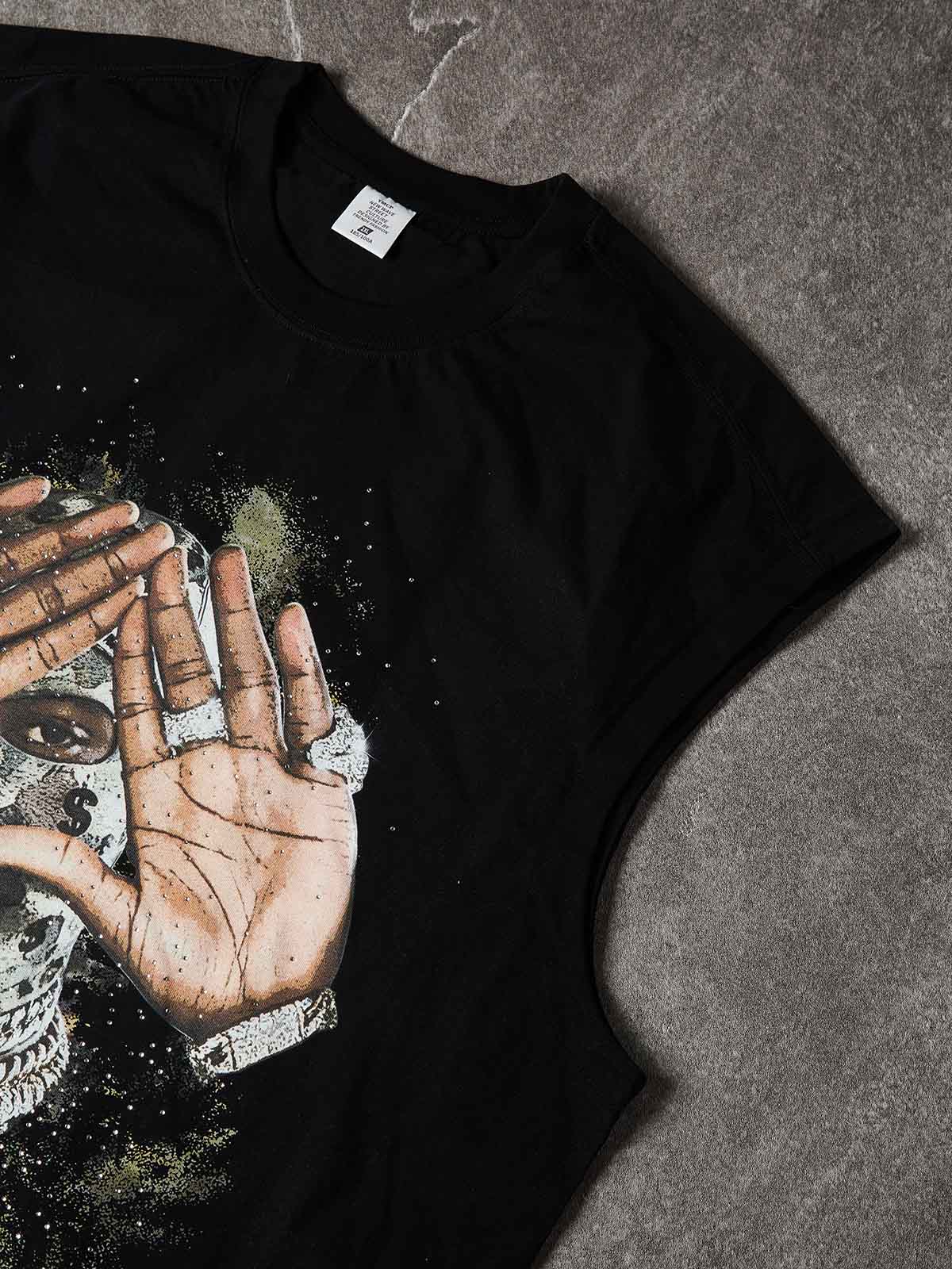 NOISSEY CAMO MASK - ICED OUT GESTURE ART TANK TOP