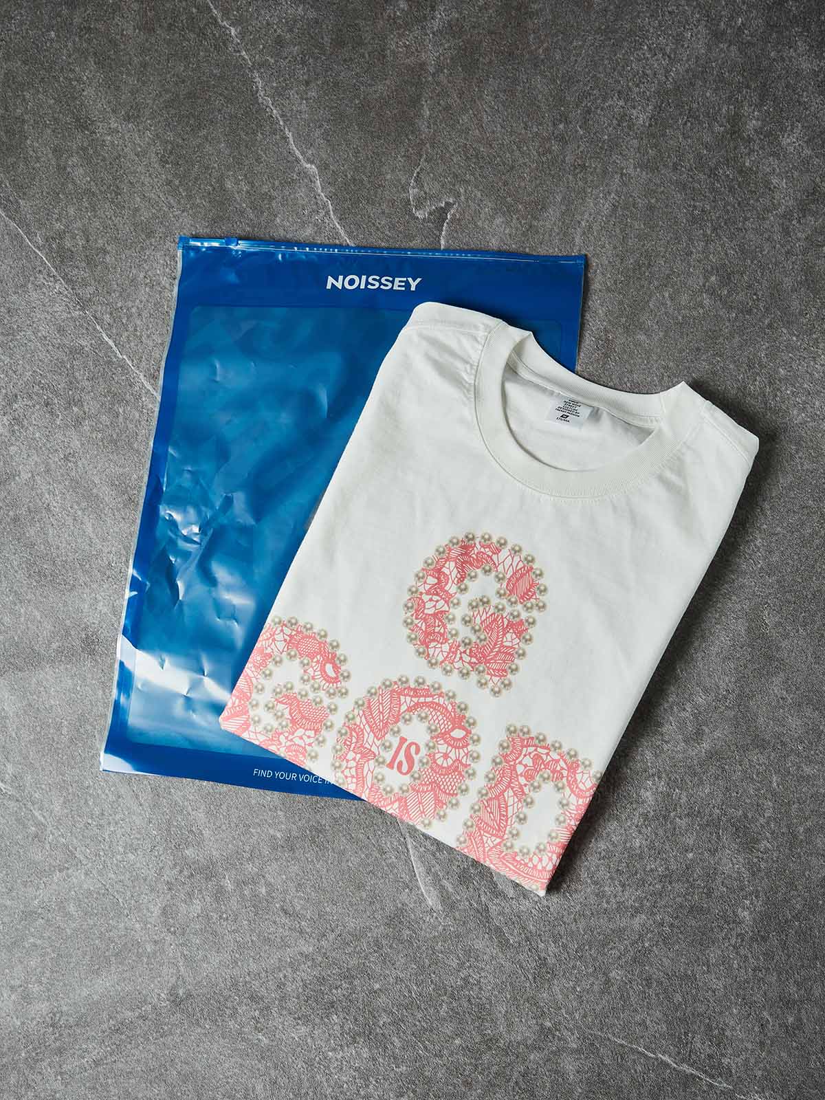 GOD IS GOOD! Lace Pearl Edge Print Tank Top