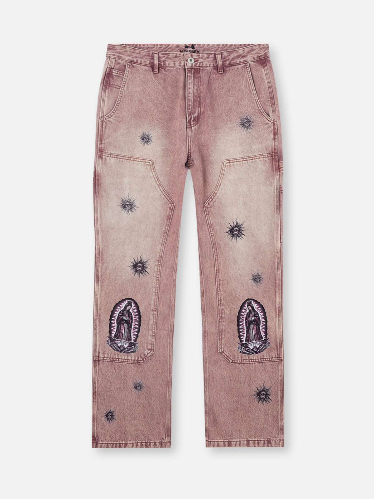 HINDERNISSE &amp; GEFAHREN© Unsere Guadalupe Vintage Distressed Stacked Jeans