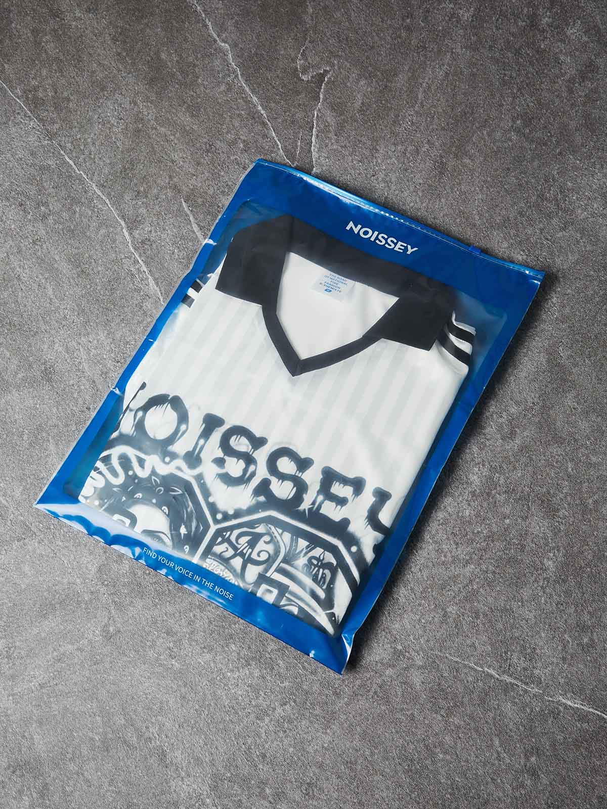 NOISSEY BLOKECORE STYLE CHICANO TATTOO GRAPHIC SOCCER JERSEY 23