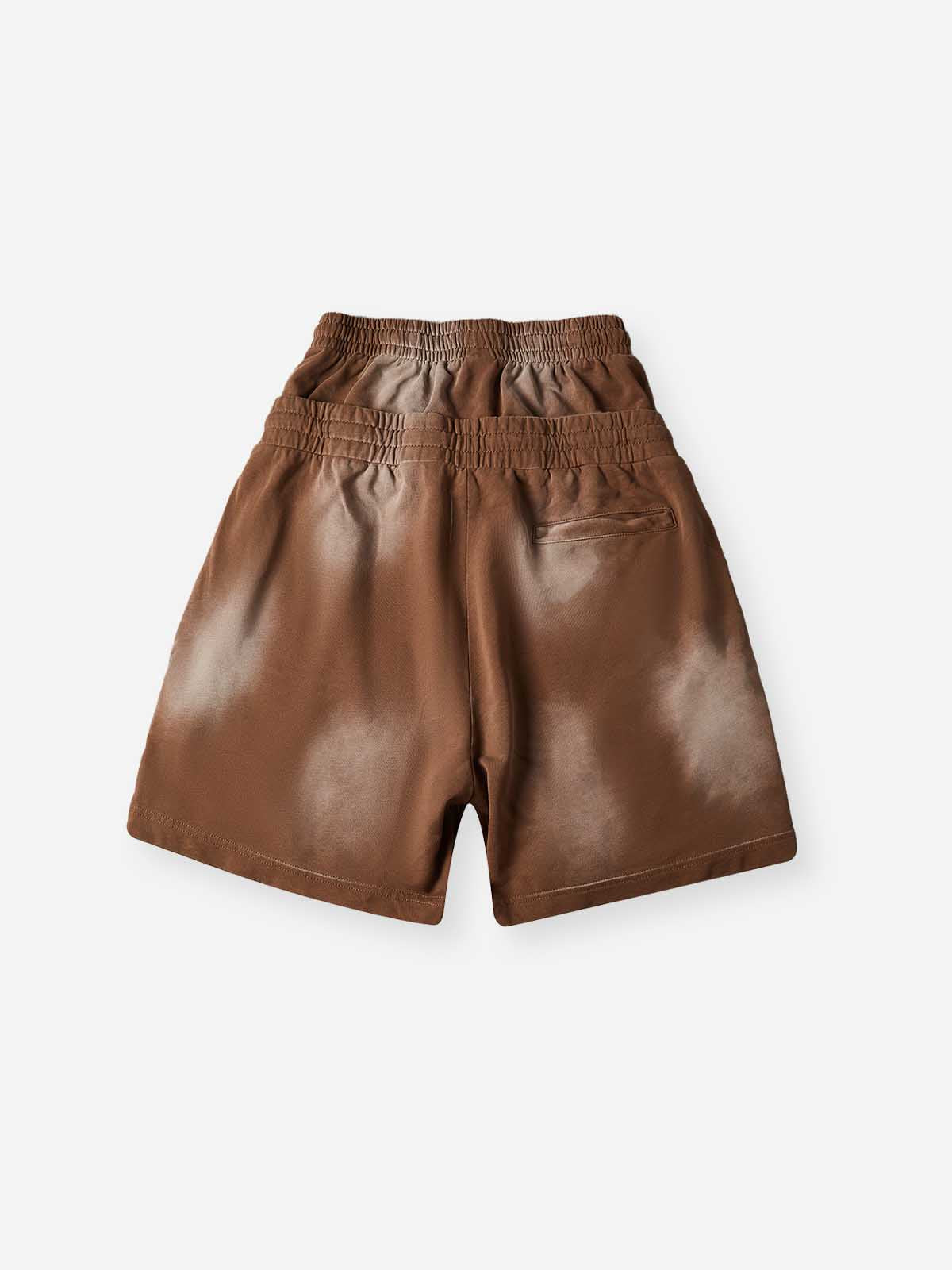 NOISSEY Sacred Cross Cluster Vintage Rhinestone Shorts - 4 Colors