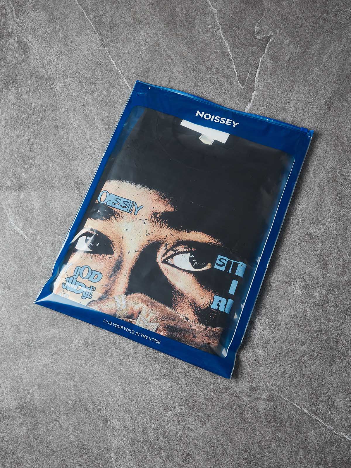 NOISSEY "Only God Can Judge Me" Immortal Legend Faith Angel Art Print Heavyweight T-Shirt