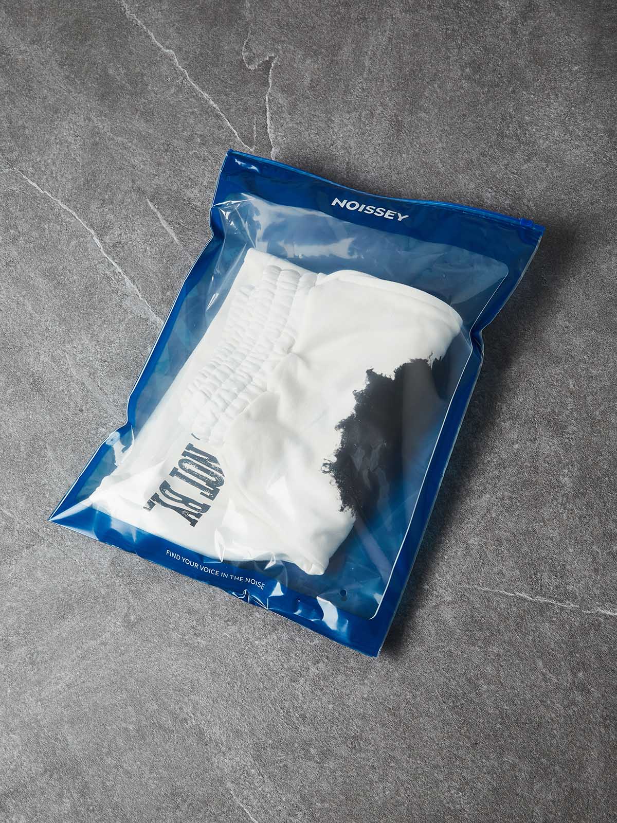 NOISSEY "WALK BY FAITH" MONOCHROME CHILD ART SHORTS