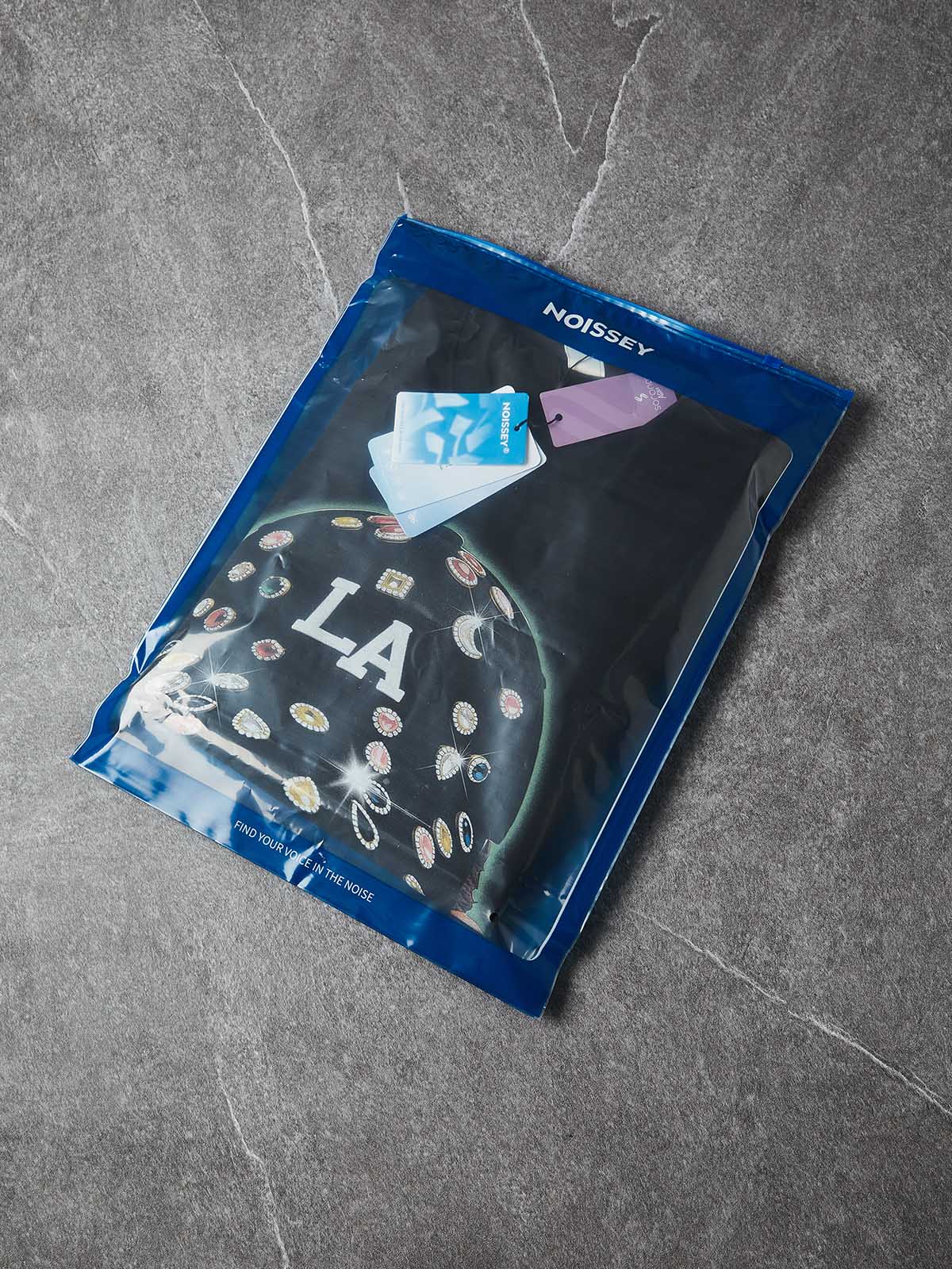 NOISSEY "MONEY BURGER" GLITTER BOY ART TEE