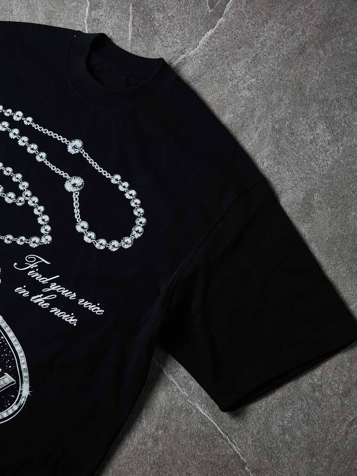 NOISSEY "DIAMOND CHAIN ARCHIVE" GRAPHIC OVERSIZED TEE