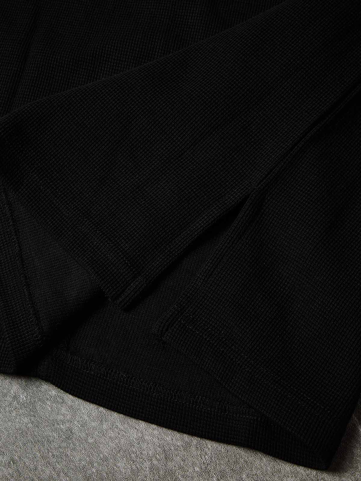 NOISSEY NO TALK BOXY HEAVYWEIGHT PAPARAZZI ART TEE - MIDNIGHT BLACK