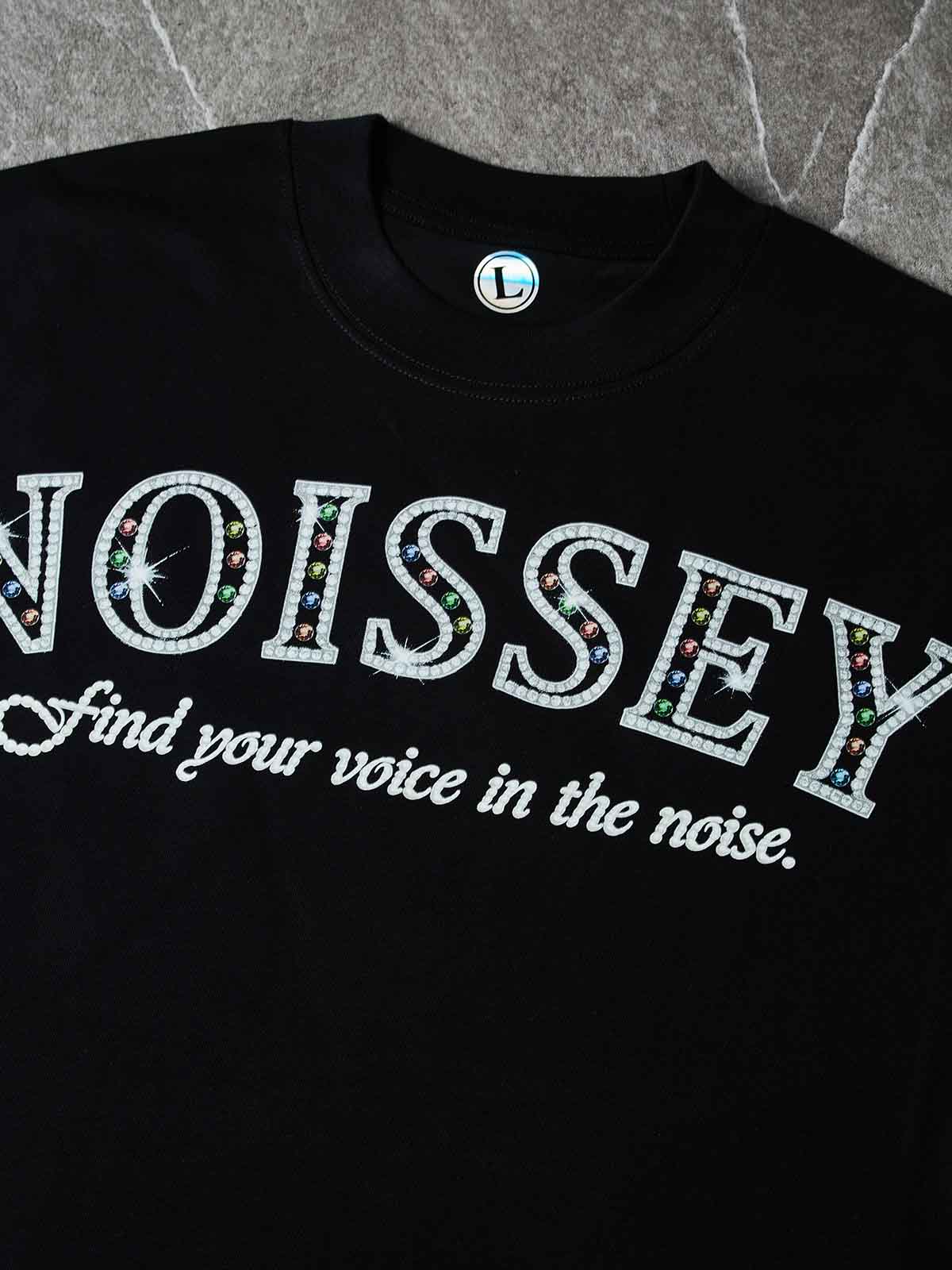 NOISSEY "CHROMA DIAMOND" LOGO OVERSIZED STATEMENT TEE