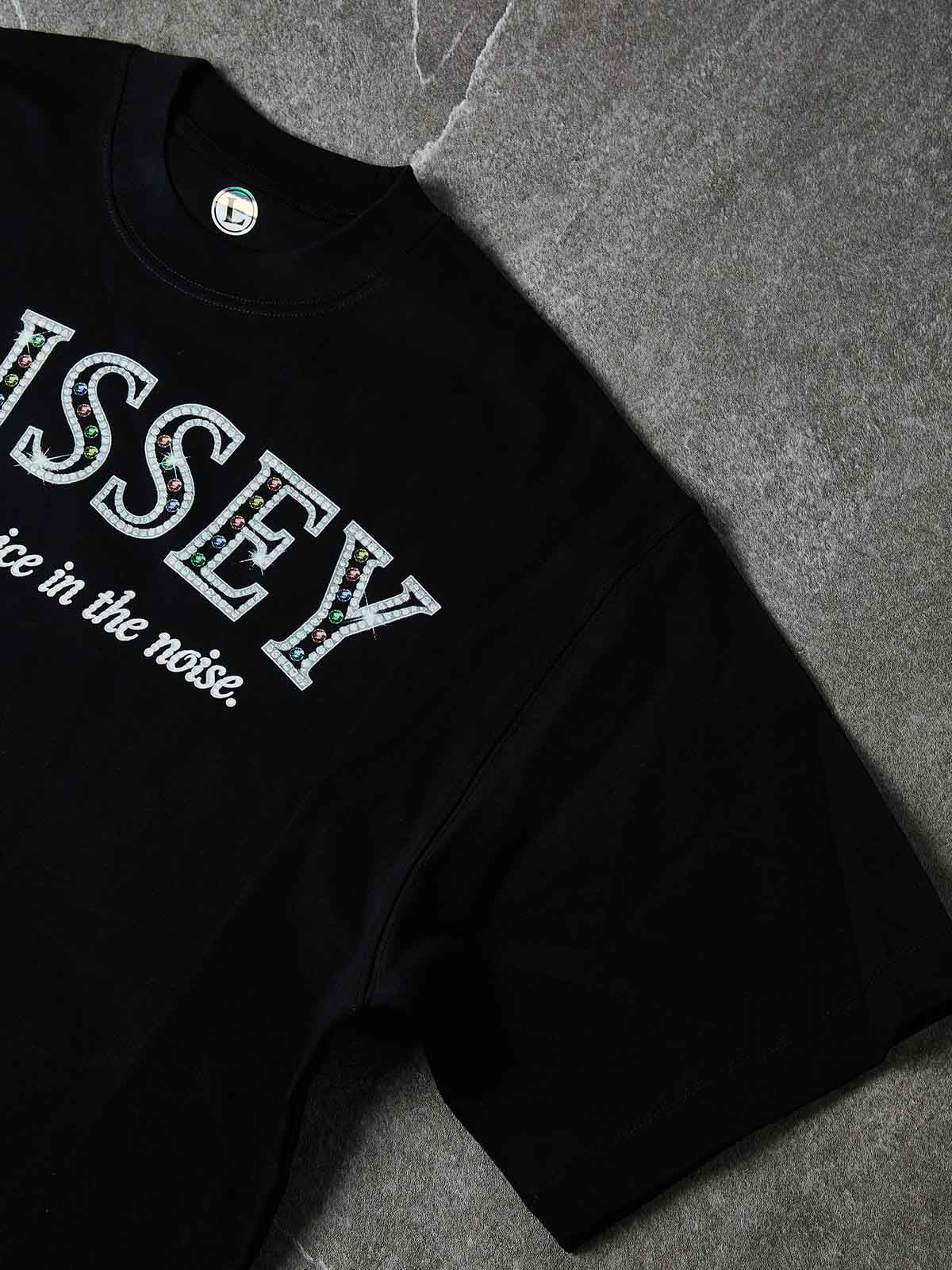 NOISSEY "CHROMA DIAMOND" LOGO OVERSIZED STATEMENT TEE