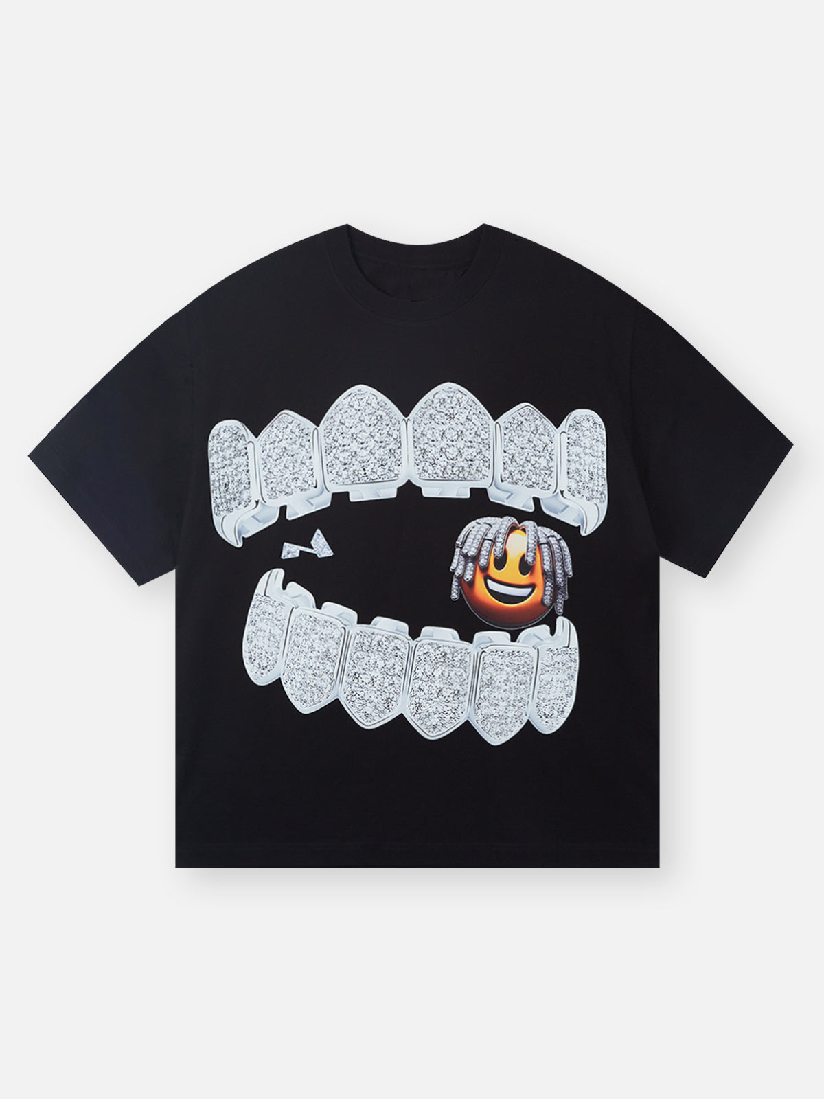 BOUNCE BACK© Diamond Tooth Cartoon Character T-shirt