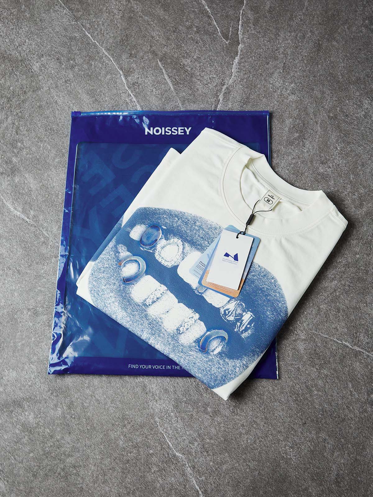 "Double Grillz" Boxy Heavyweight Cooling Tee - White