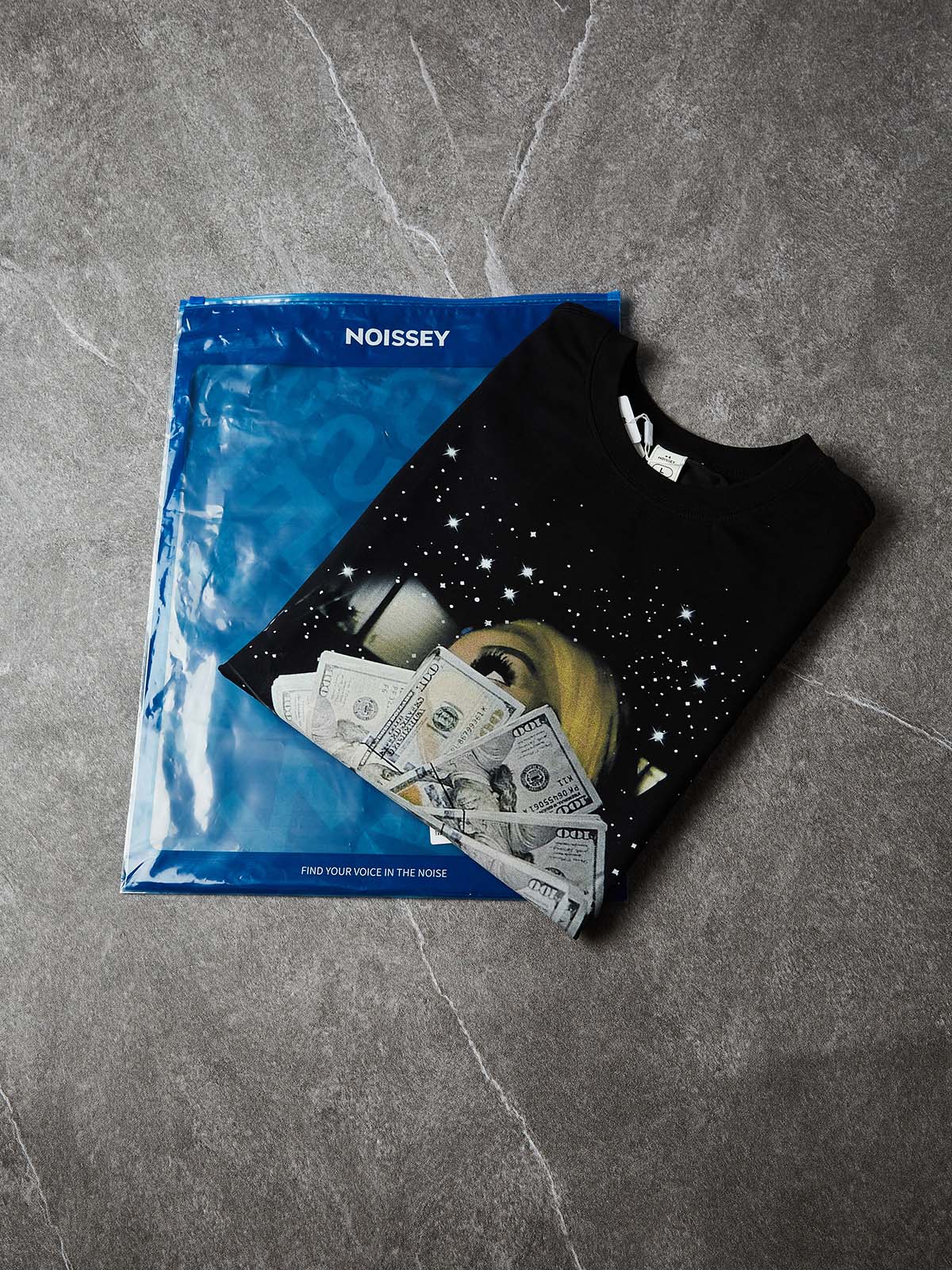 NOISSEY "STARLIGHT CRUISE" MIDNIGHT GLOW ART PRINT TANK TOP