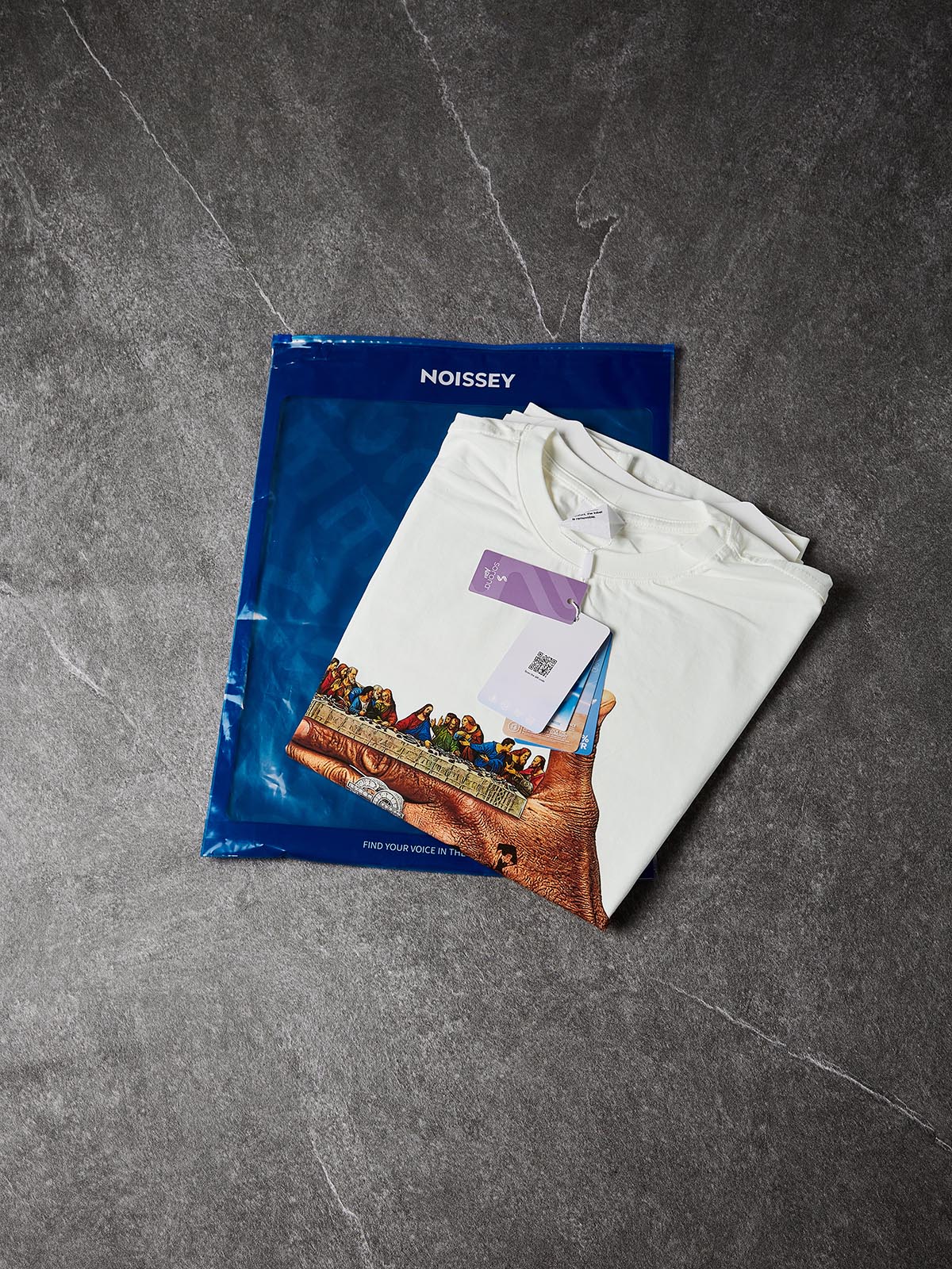 NOISSEY "Risk Takers" The Last Supper Graphic Art Tank - Off-White