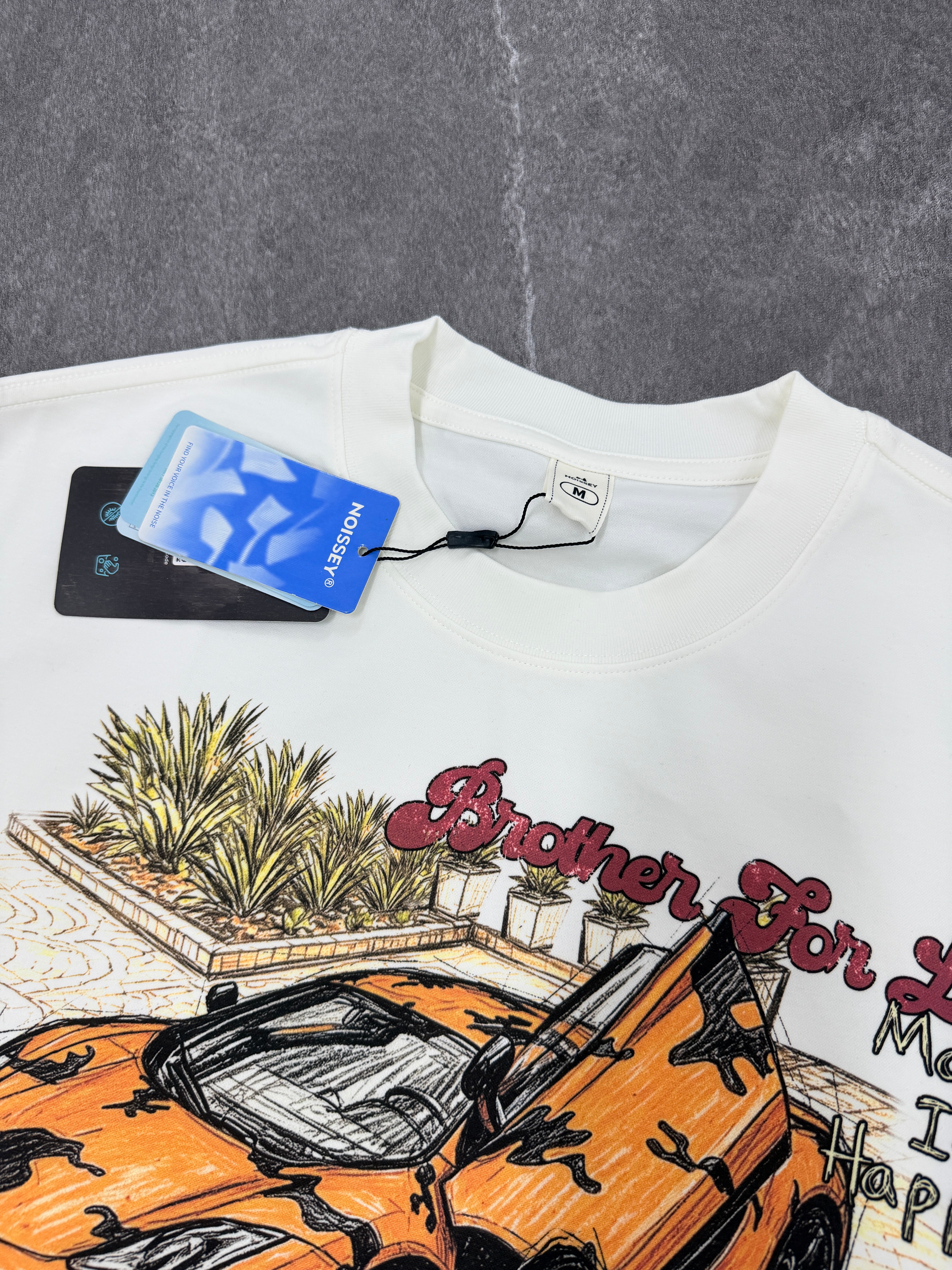 NOISSEY Brother For Life Graffiti Long Sleeve Tee - Streetwear Shirt