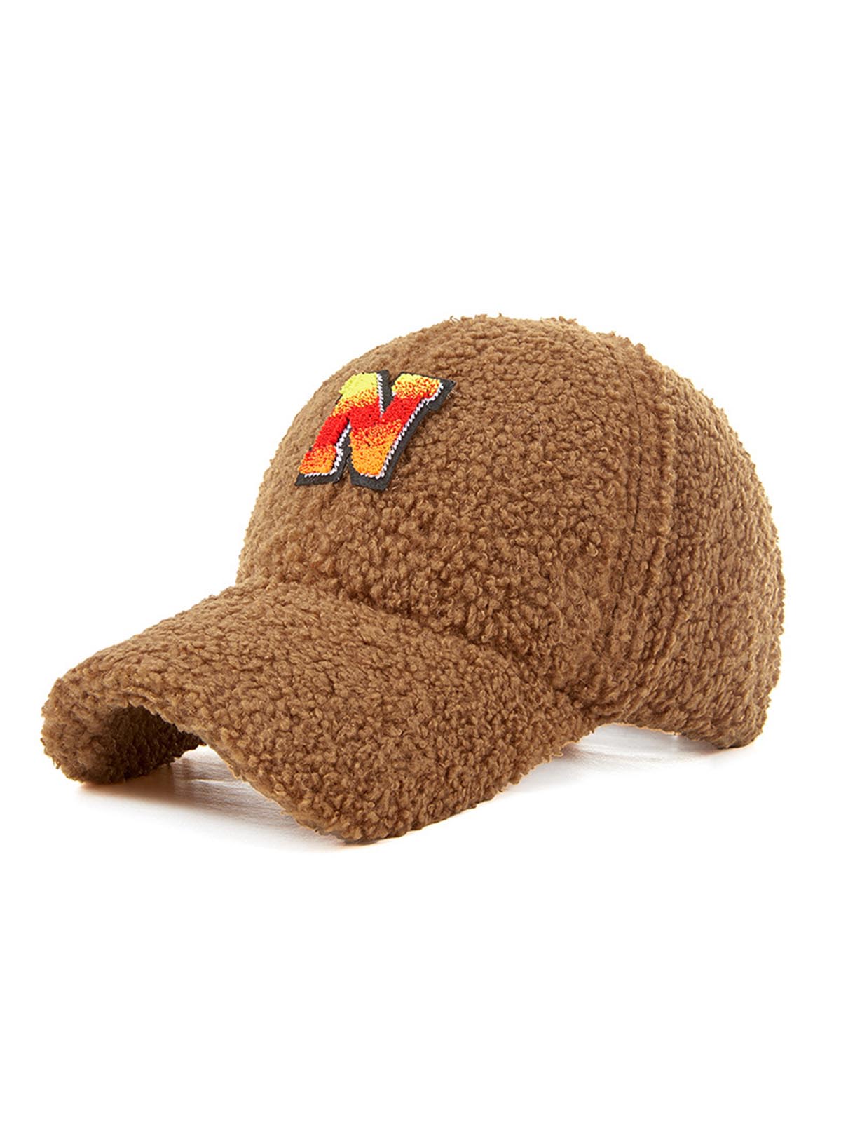 Sherpa outdoor cycling cold-proof warm duckbill baseball cap