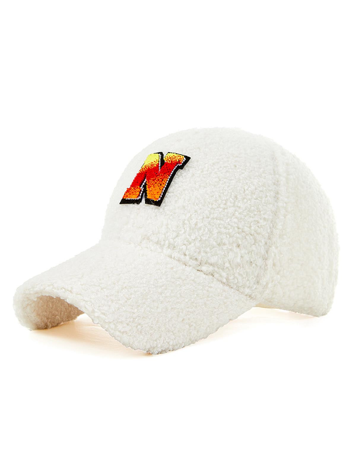 Sherpa outdoor cycling cold-proof warm duckbill baseball cap