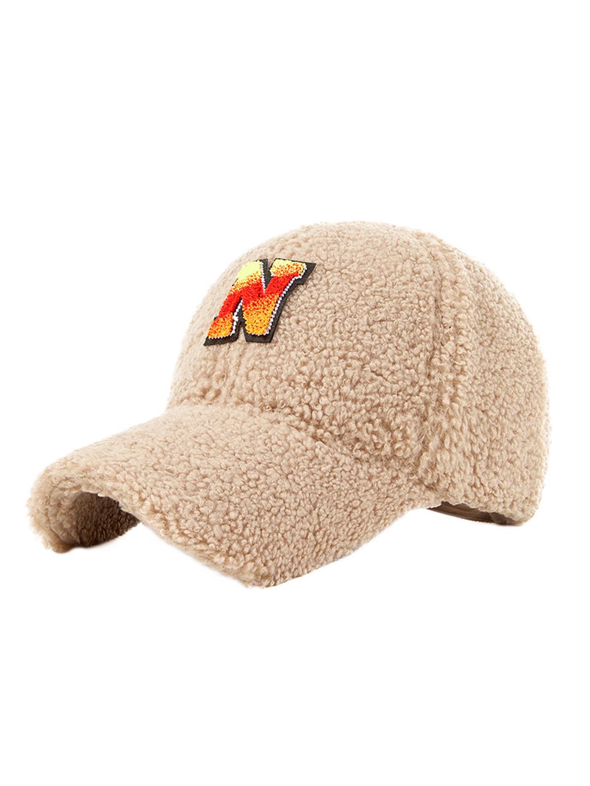 Sherpa outdoor cycling cold-proof warm duckbill baseball cap
