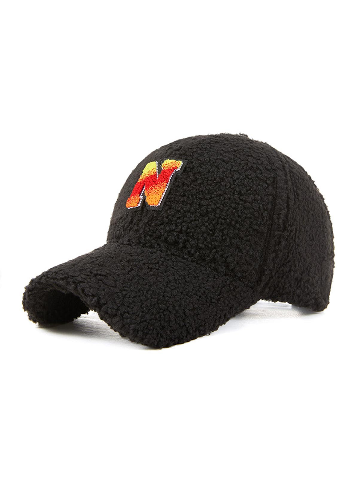 Sherpa outdoor cycling cold-proof warm duckbill baseball cap