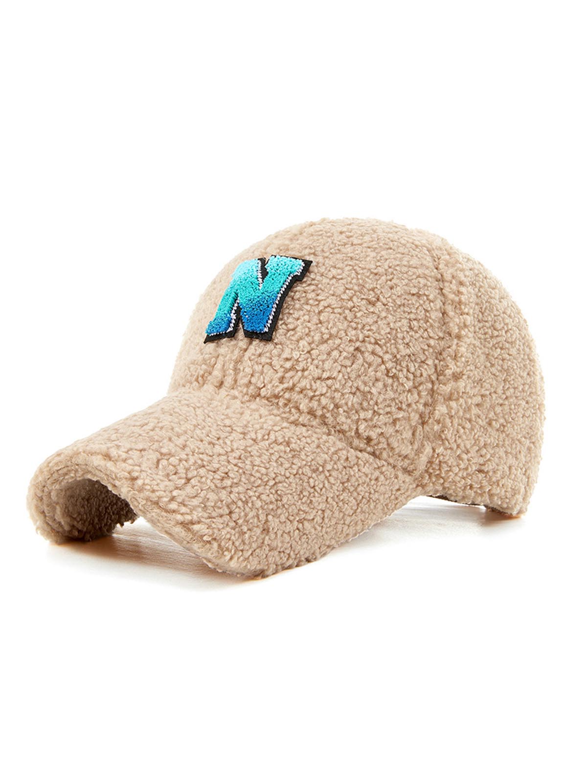 Sherpa outdoor cycling cold-proof warm duckbill baseball cap