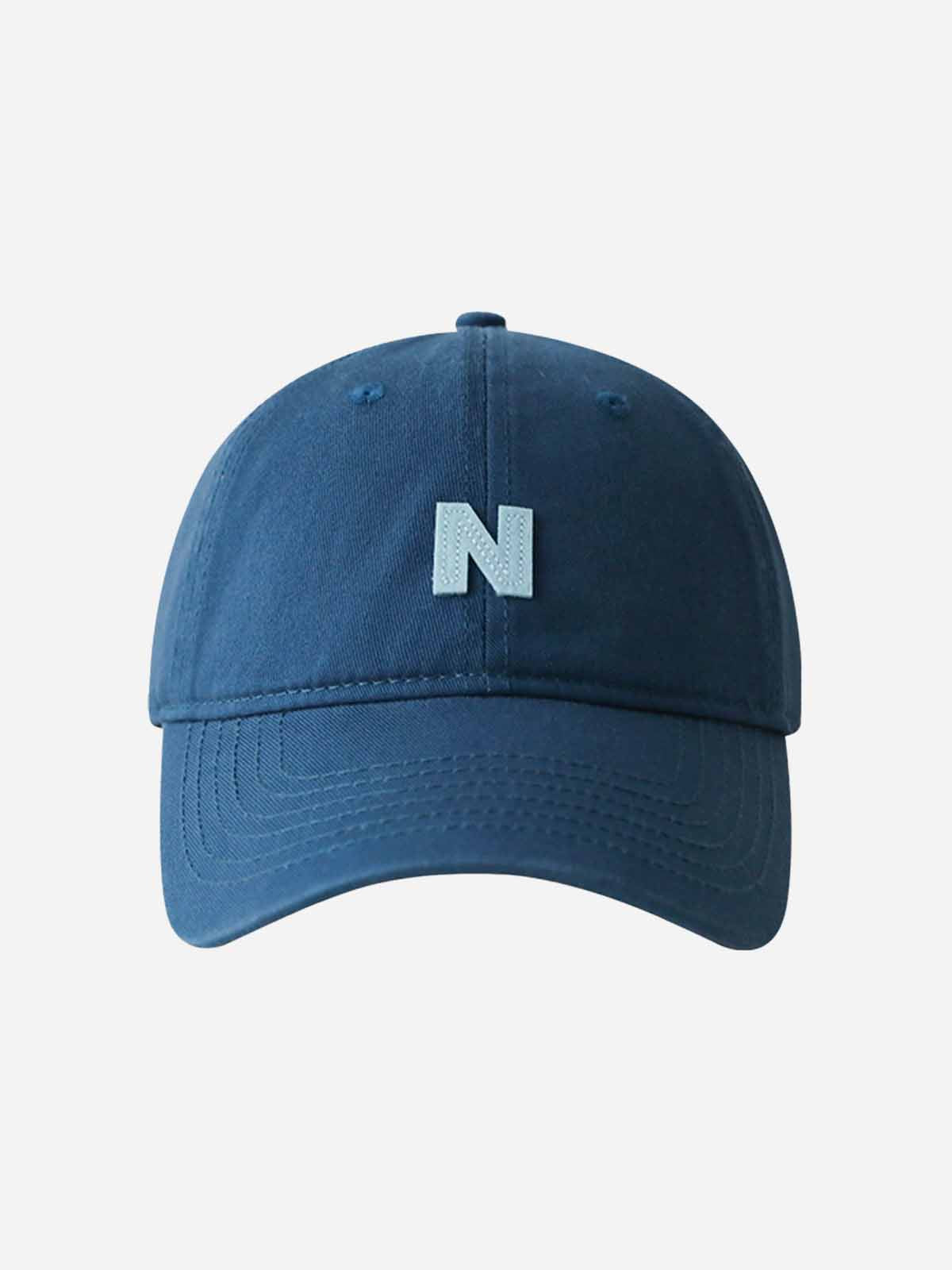 Versatile N-Letter Soft-Crown Baseball Cap