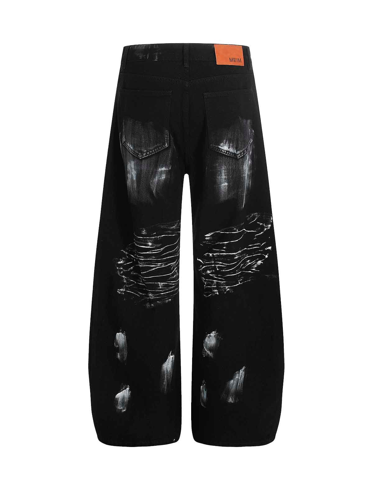 Heavy-duty Saber-curve Jeans