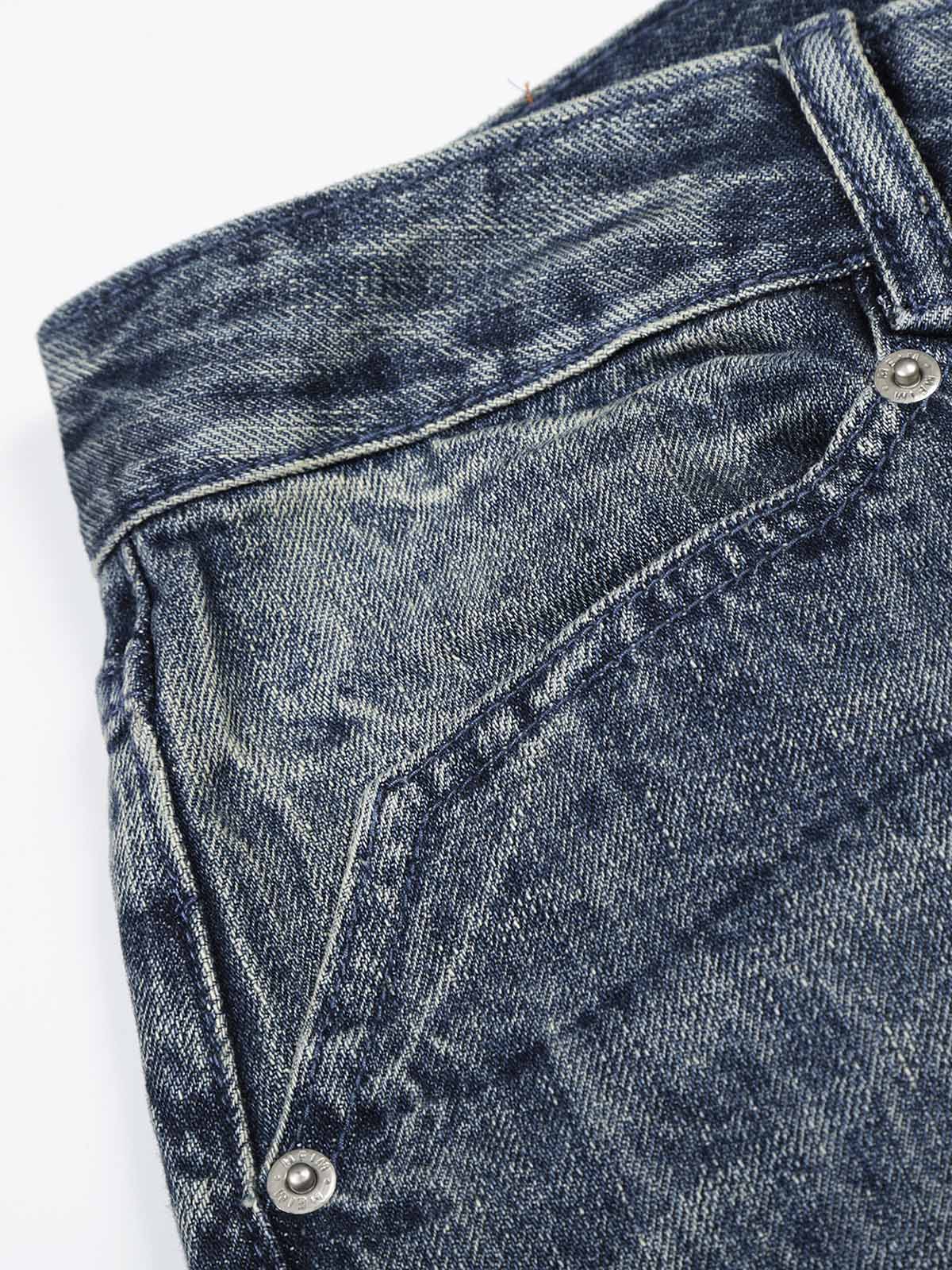 NOISSEY VINTAGE WASHED RELAXED FIT WIDE-LEG BAGGY JEANS