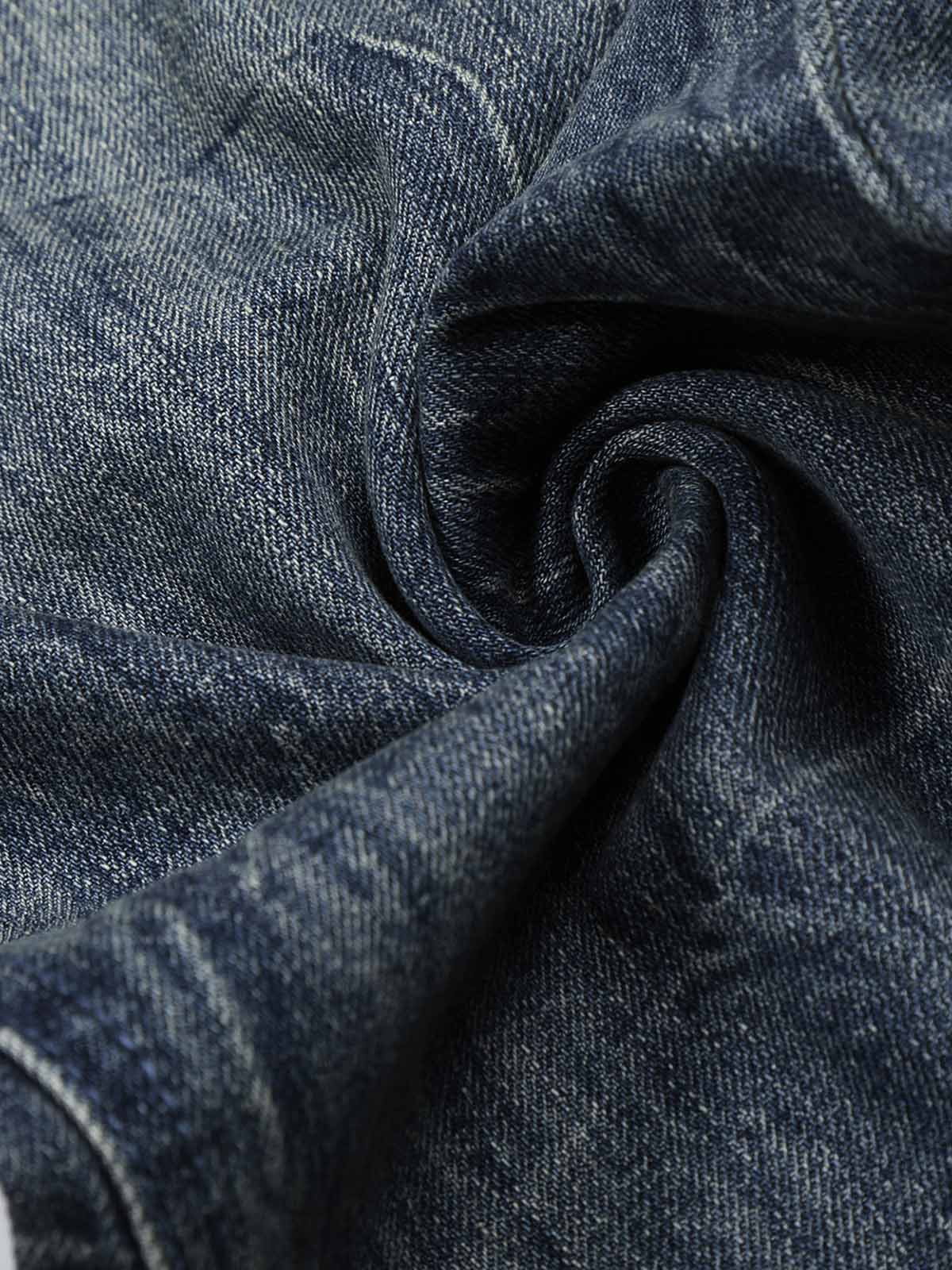 NOISSEY VINTAGE WASHED RELAXED FIT WIDE-LEG BAGGY JEANS