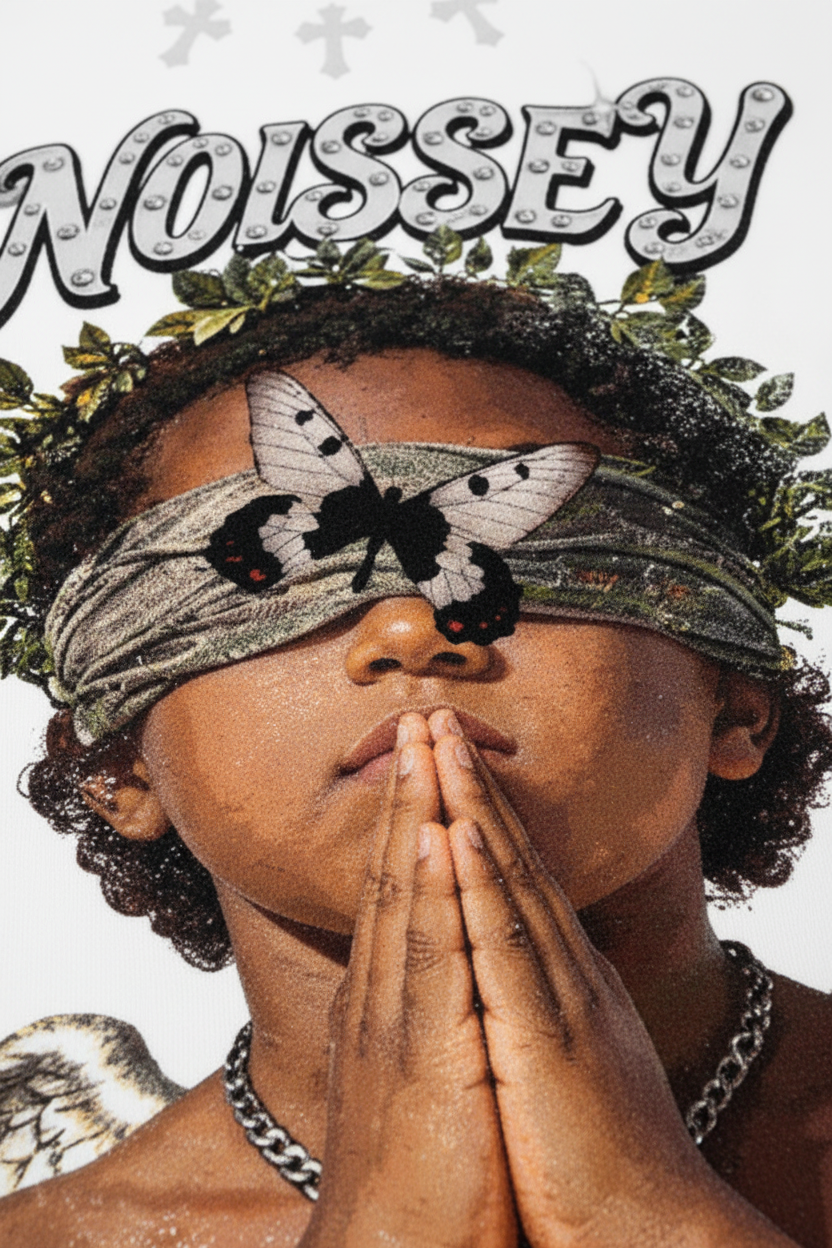 Angel Pray - 印花特写