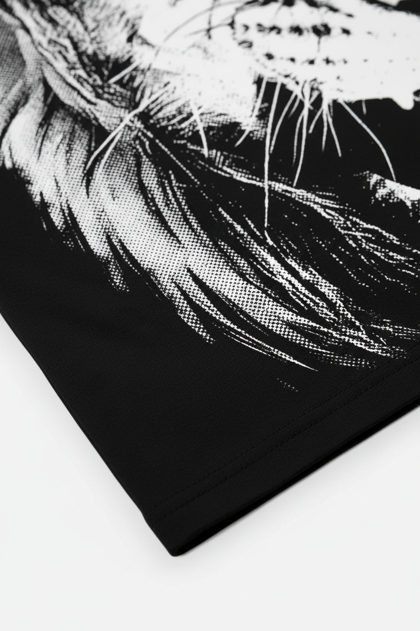 Black T Shot 6 - Side Seam Edge