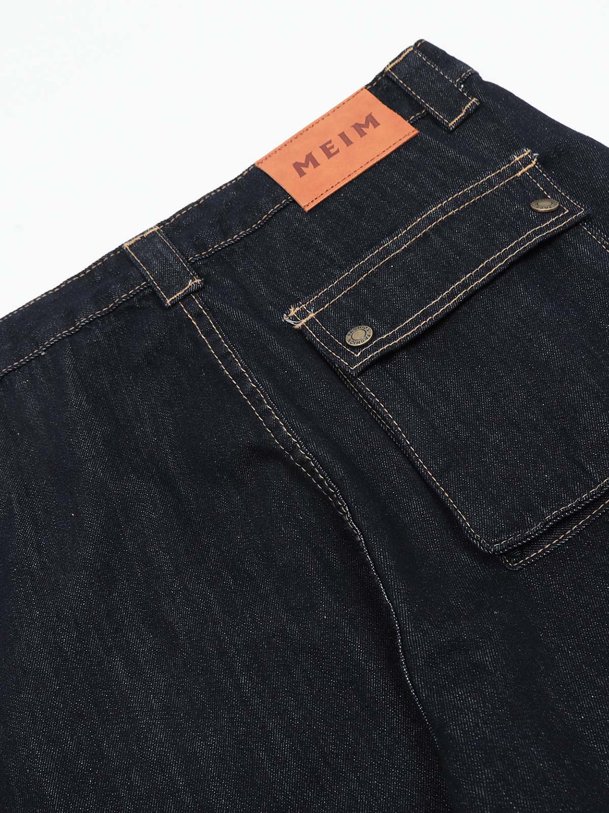 Stylish Streetwear Multi-Pocket Jeans