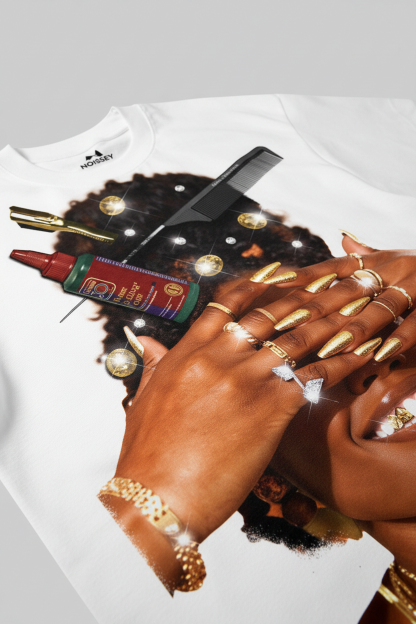 Detail shot - hem to sleeve