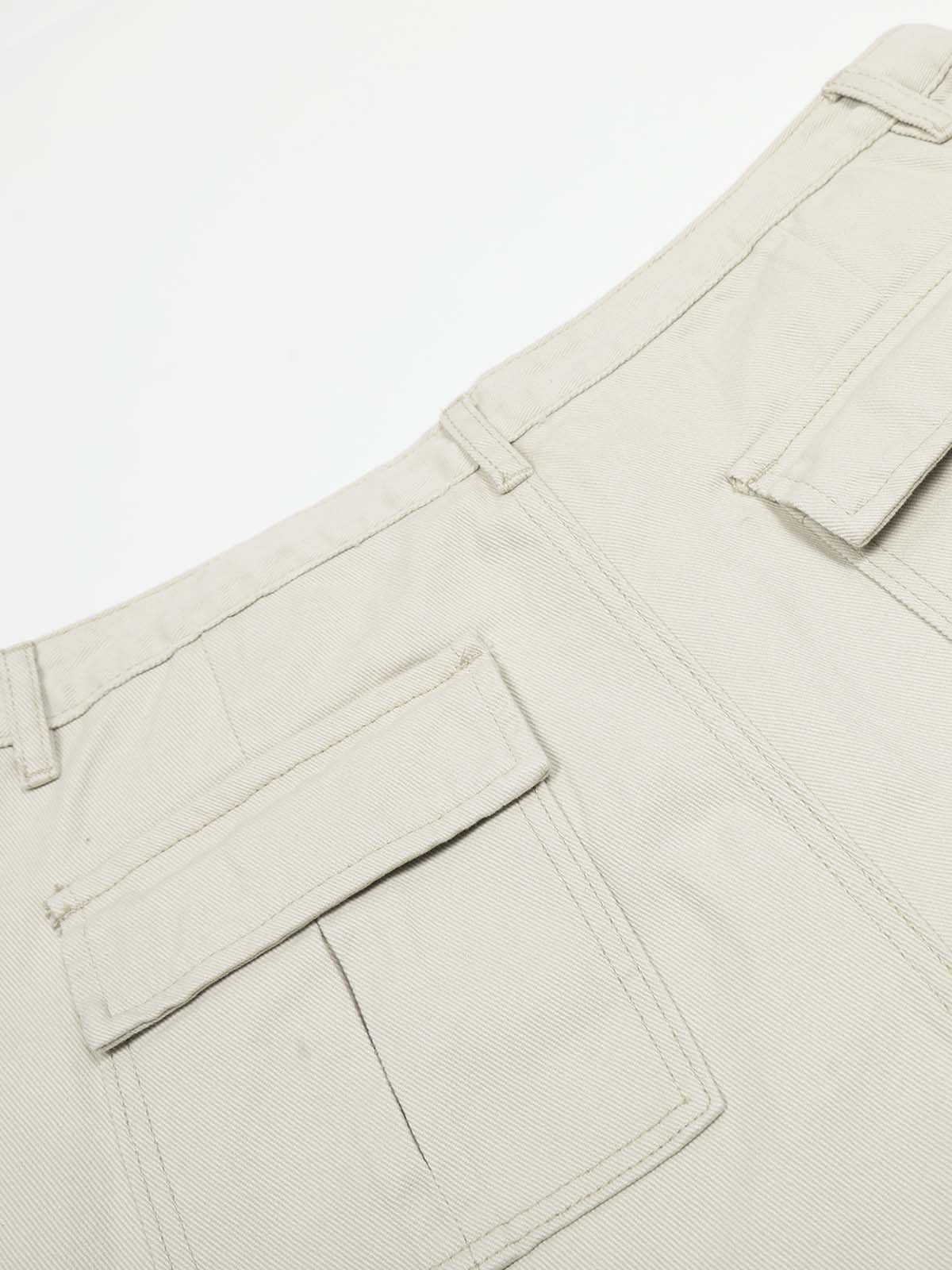 Tassel-Tie Cargo Shorts Jeans