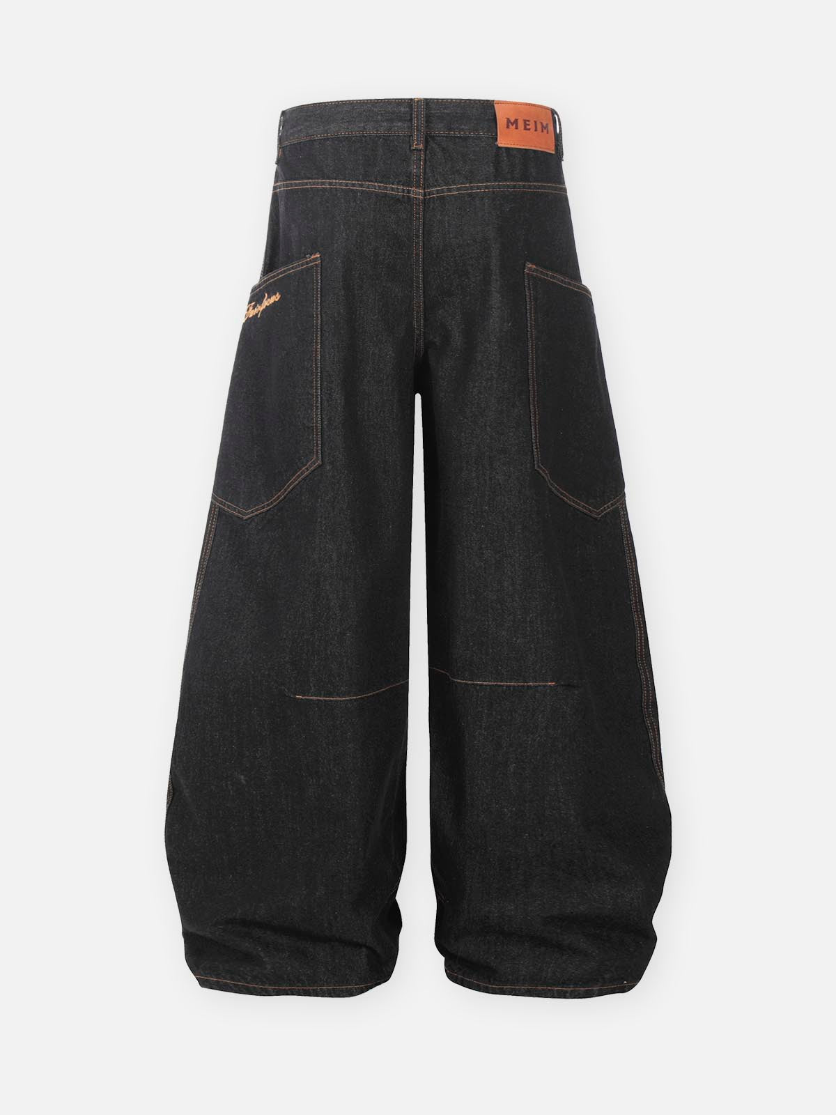 Vintage Deconstructed Big Pocket Jeans