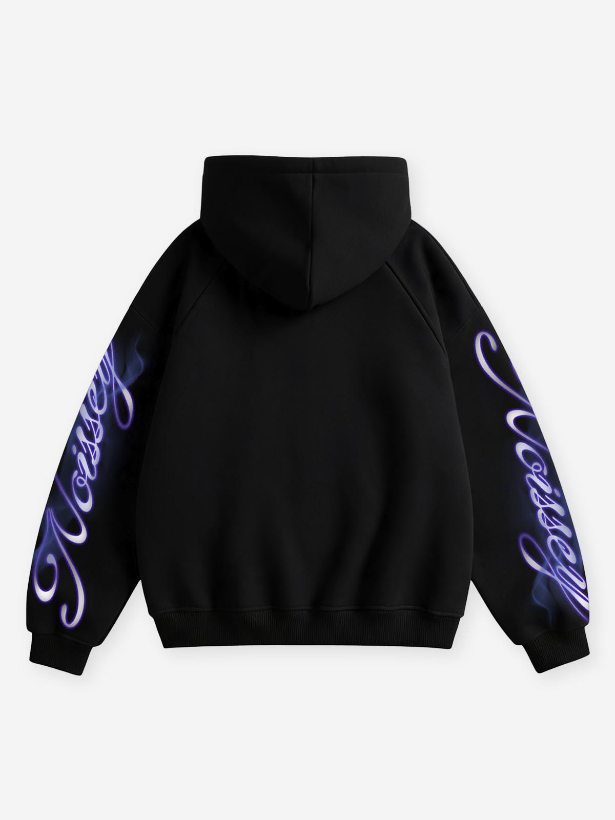 NOISSEY Money Party Neon Starlight Heavyweight Full-Zip Hoodie Black