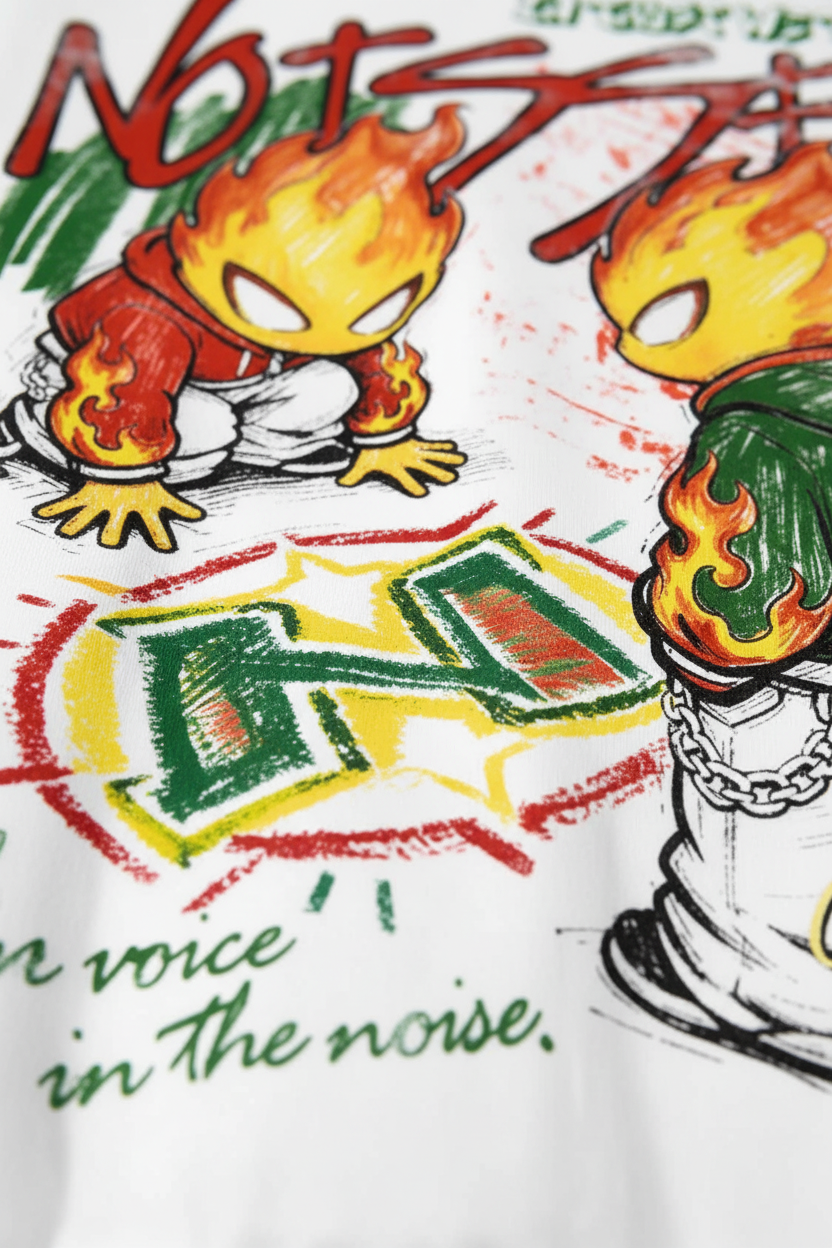 Graphic print macro