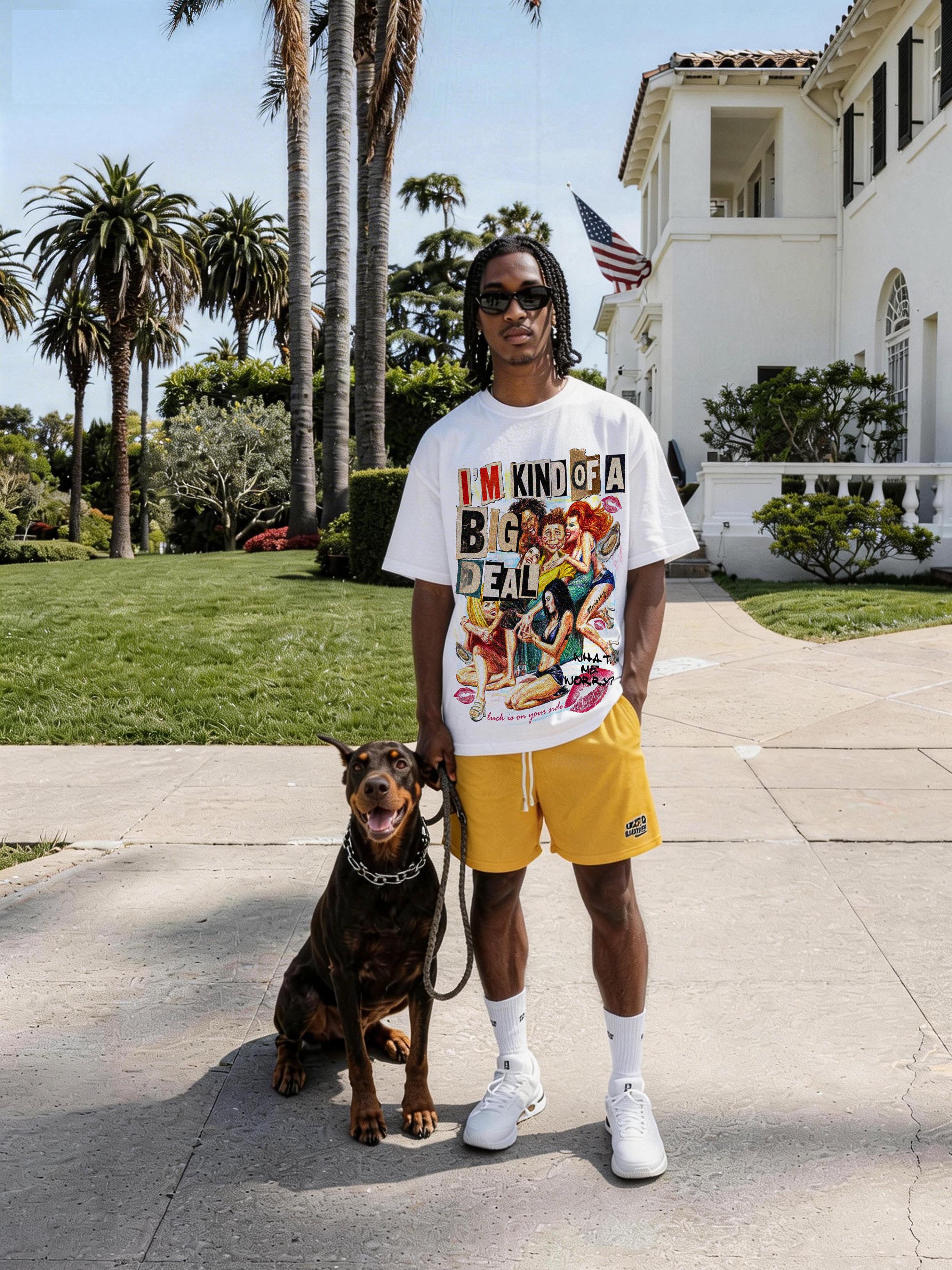 "I'm Kind of a Big Deal" Badboy Graffiti Art Print STREETWEAR T-Shirt