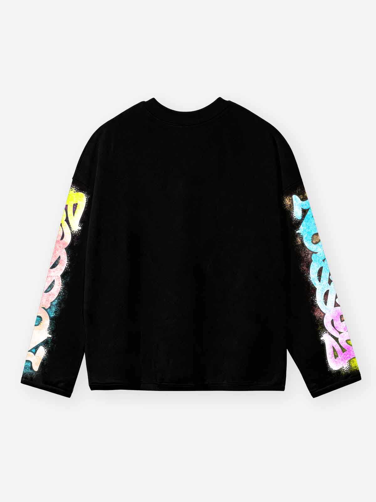 NOISSEY Wheel of Fortune & Dollar Female Portrait Long-Sleeve Sweatshirt - Two Colors