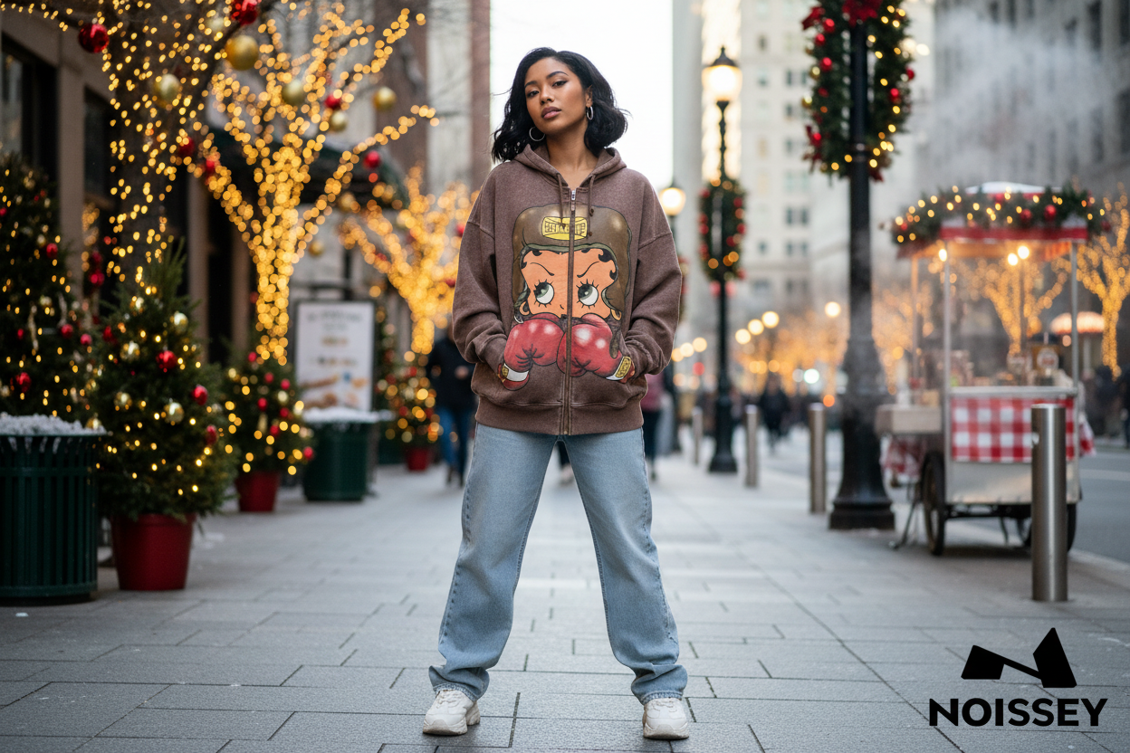 NOISSEY圣诞节日卫衣广告 1.91:1