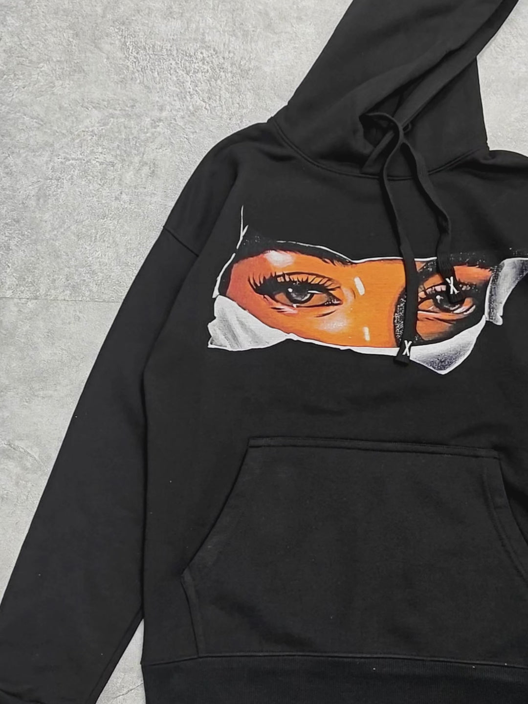 Madonna's Eyes 420g Printed Hoodie