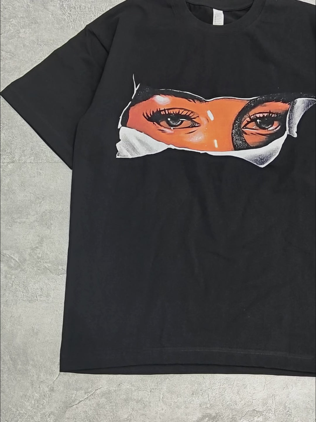 Virgin Mary Eye Print T-shirt