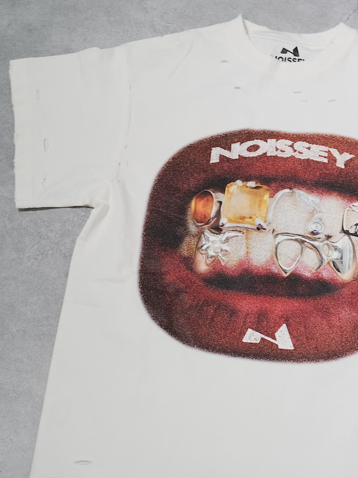 Retro Lip Grills Noissey Print T-Shirt