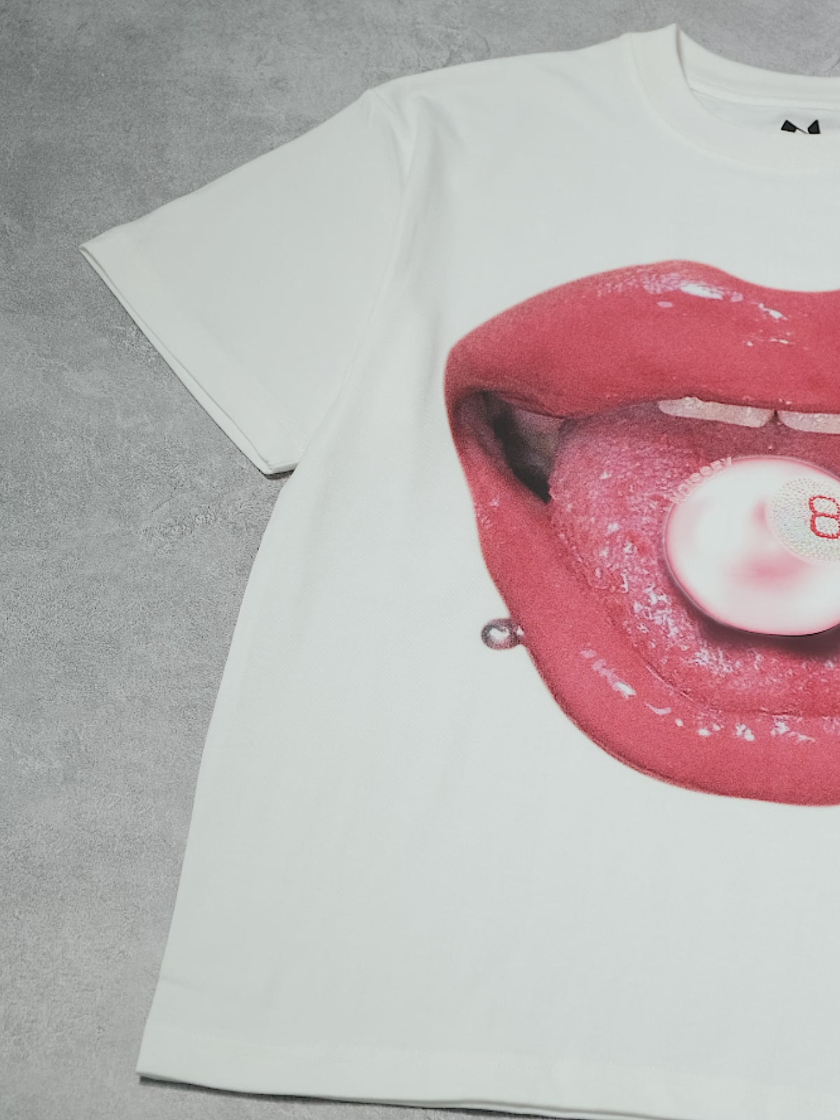 T-shirt imprimé exclusif BOUNCE BACK© Pearl Lips 8