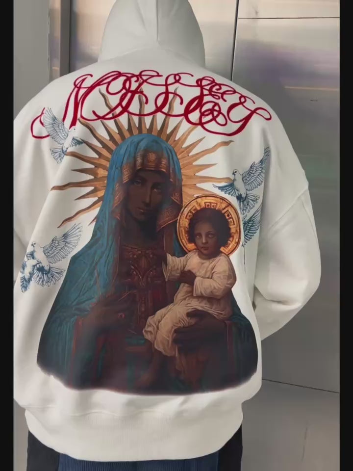 OBSTACLES & DANGERS© Noissey Original Madonna & Child 350g Hoodies